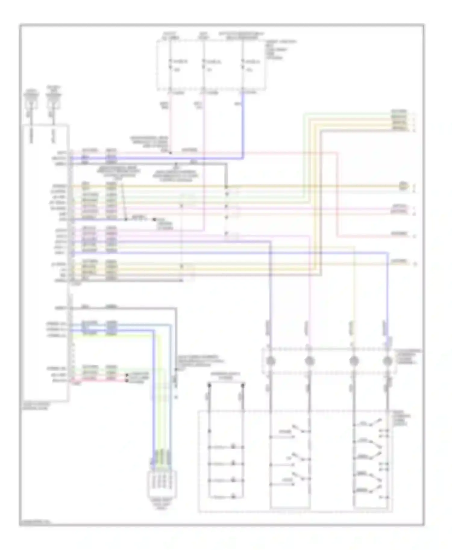 Cab & Chassis F350 Super Duty Ford  (1999-2012): Navigation circuit (1 of 2)