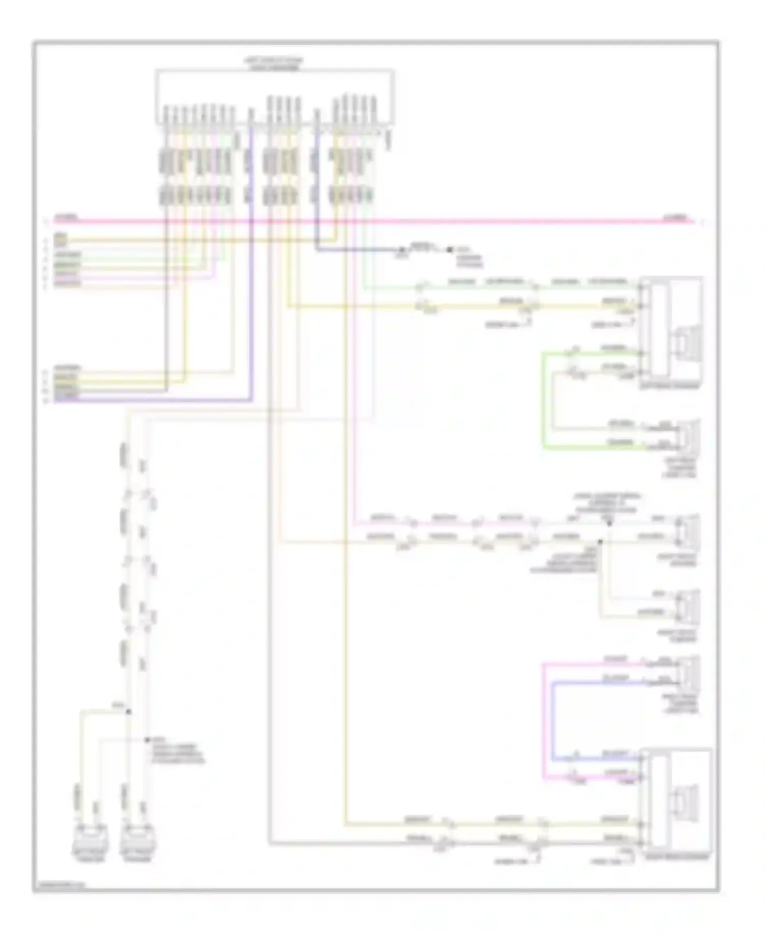 Cab & Chassis F350 Super Duty Ford  (1999-2012): Navigation circuit (2 of 3)
