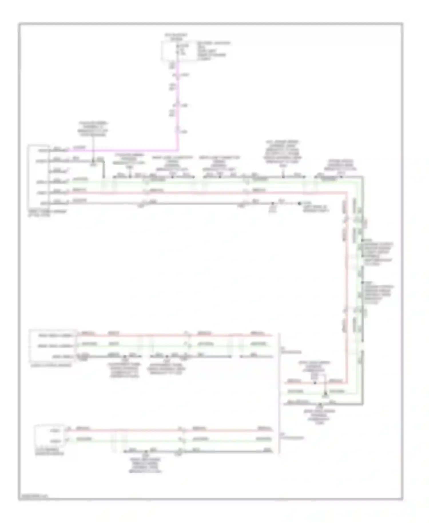 Cab & Chassis F350 Super Duty Ford  (1999-2012): Rear camera circuit