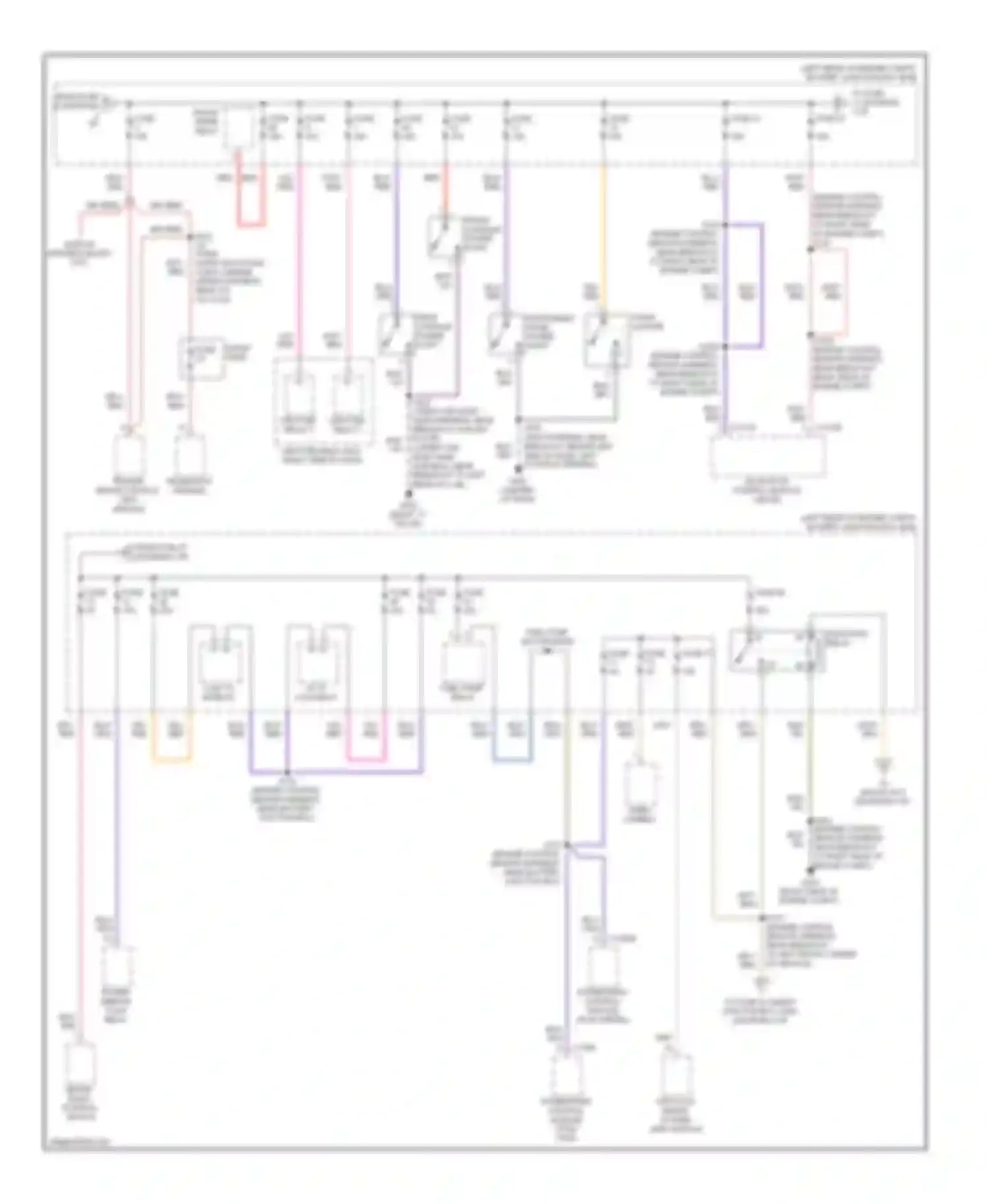 Cab & Chassis F350 Super Duty Ford  (1999-2012): Power distribution circuit (3 of 7)