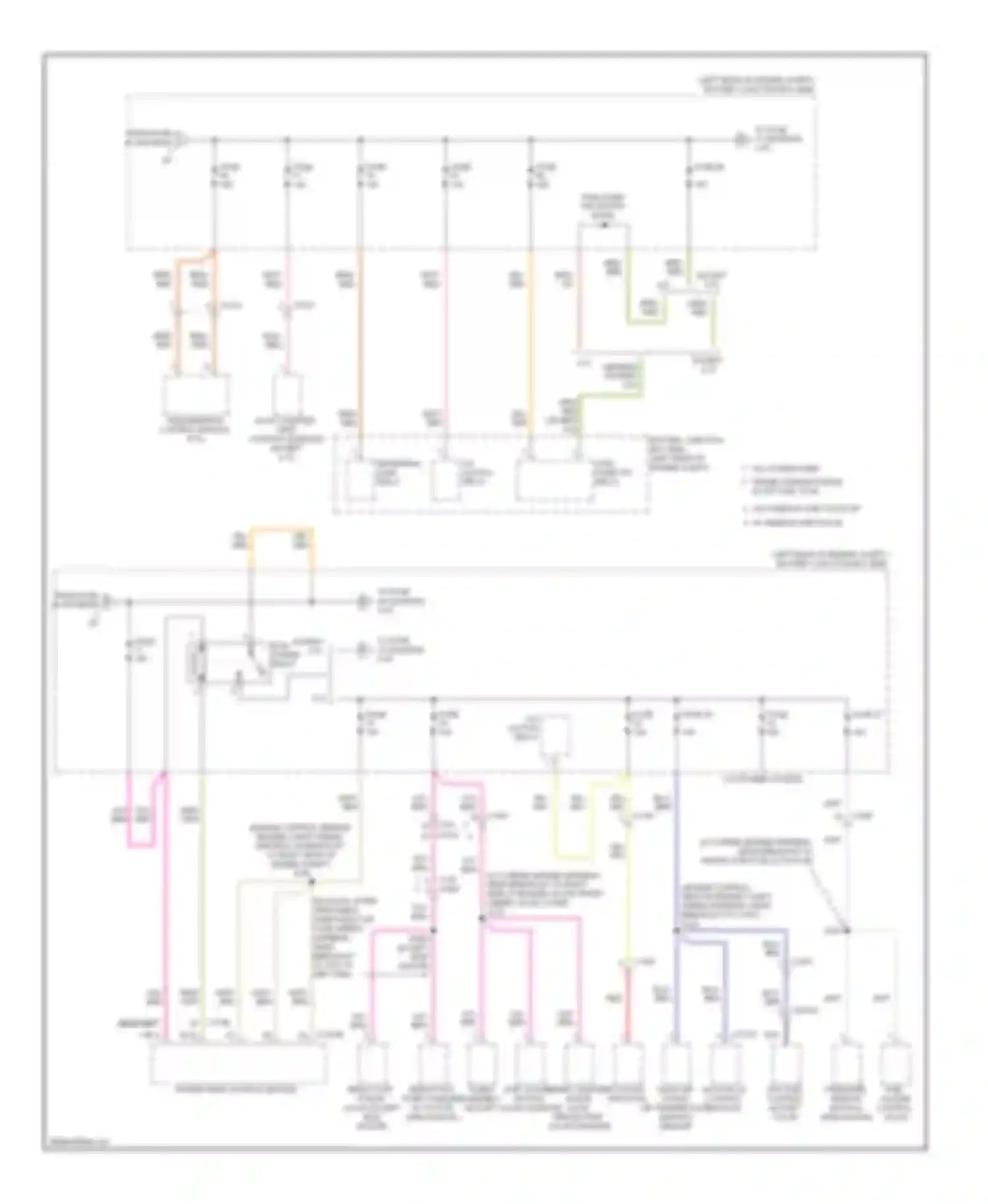 Cab & Chassis F350 Super Duty Ford  (1999-2012): Power distribution circuit (3 of 9)