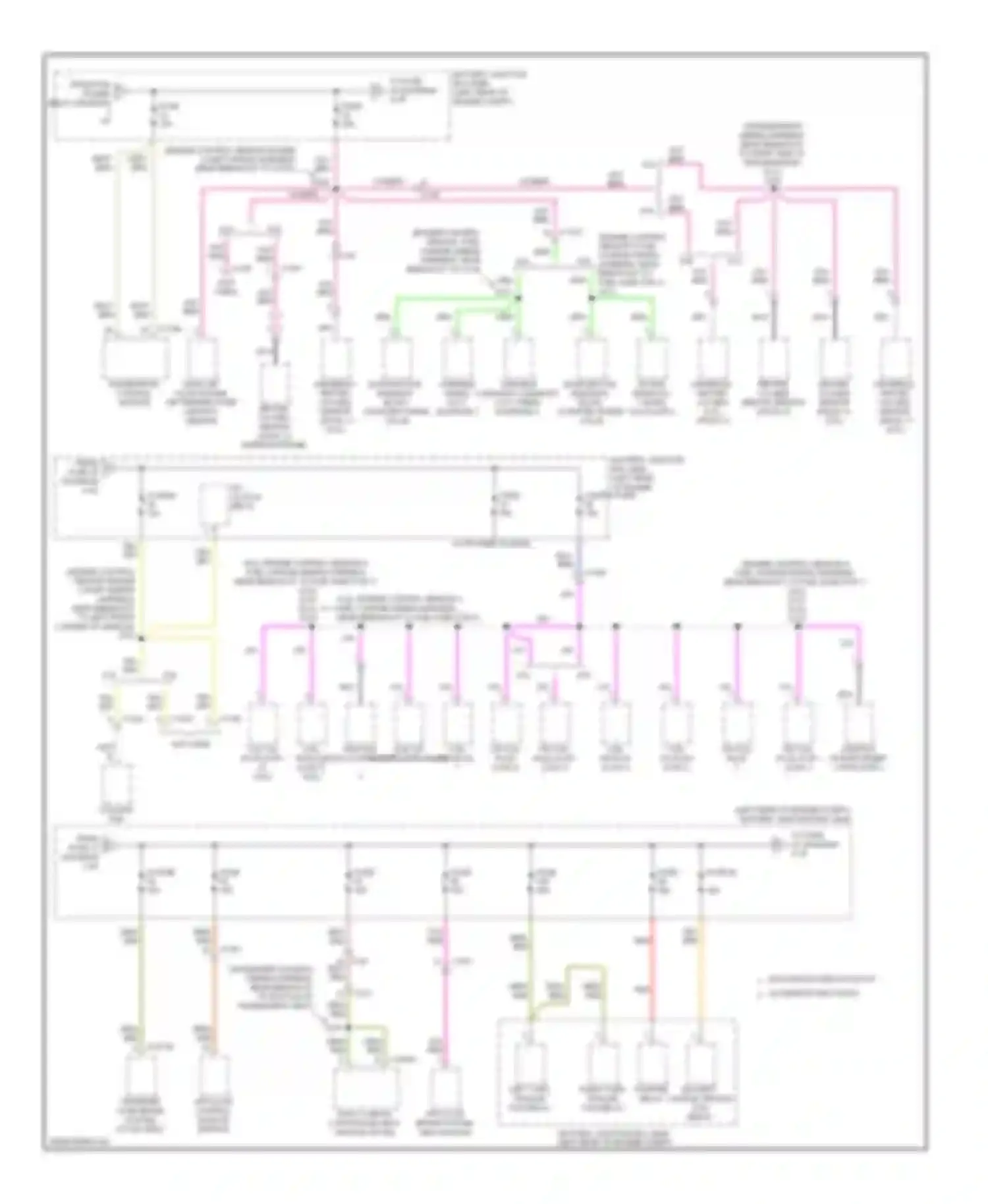 Cab & Chassis F350 Super Duty Ford  (1999-2012): Power distribution circuit (4 of 9)