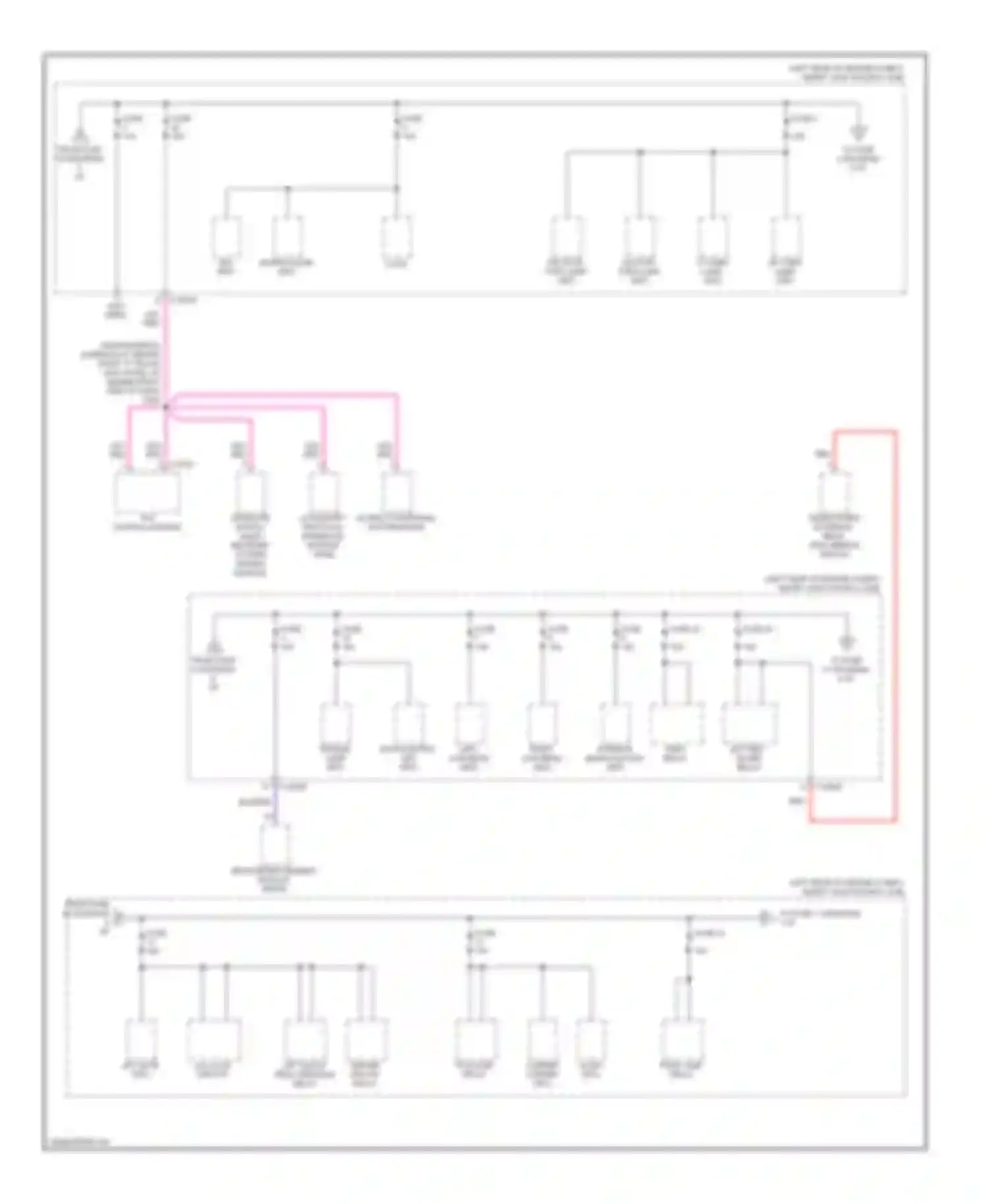 Cab & Chassis F350 Super Duty Ford  (1999-2012): Power distribution circuit (6 of 7)