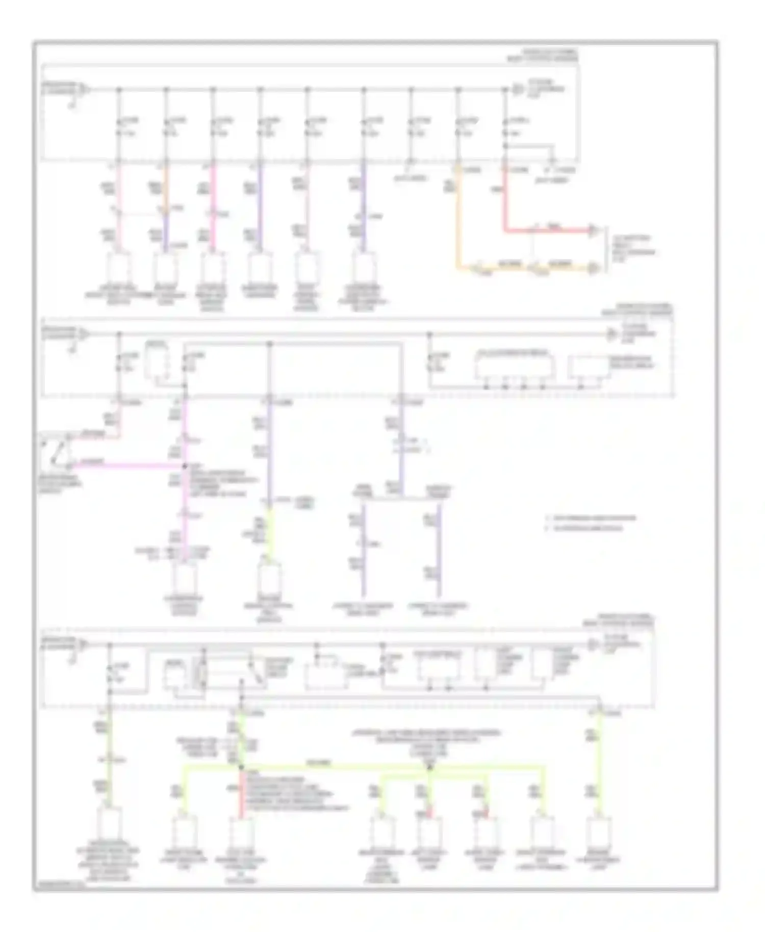 Cab & Chassis F350 Super Duty Ford  (1999-2012): Power distribution circuit (6 of 9)