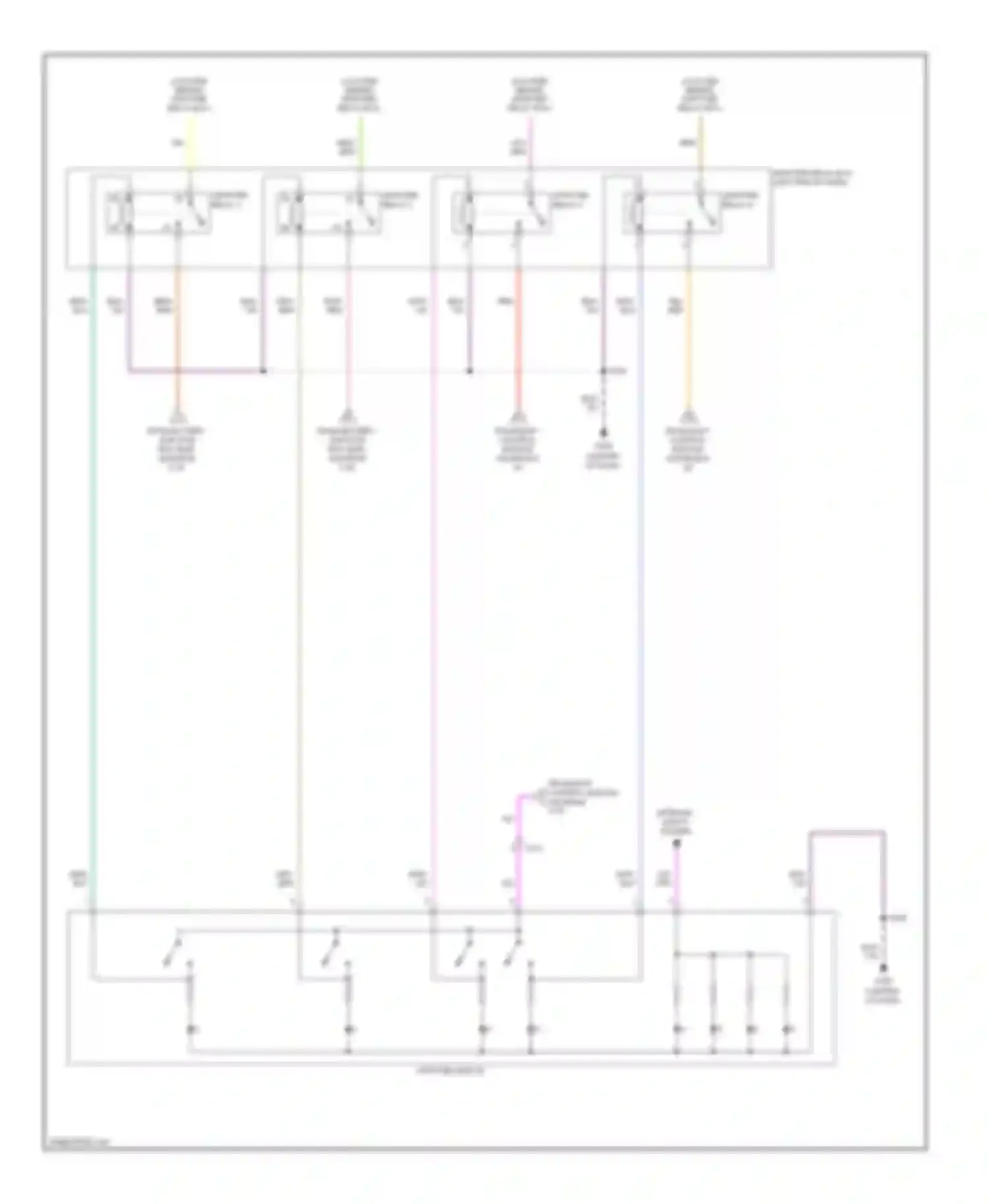 Cab & Chassis F350 Super Duty Ford  (1999-2012): Power distribution circuit (9 of 9)