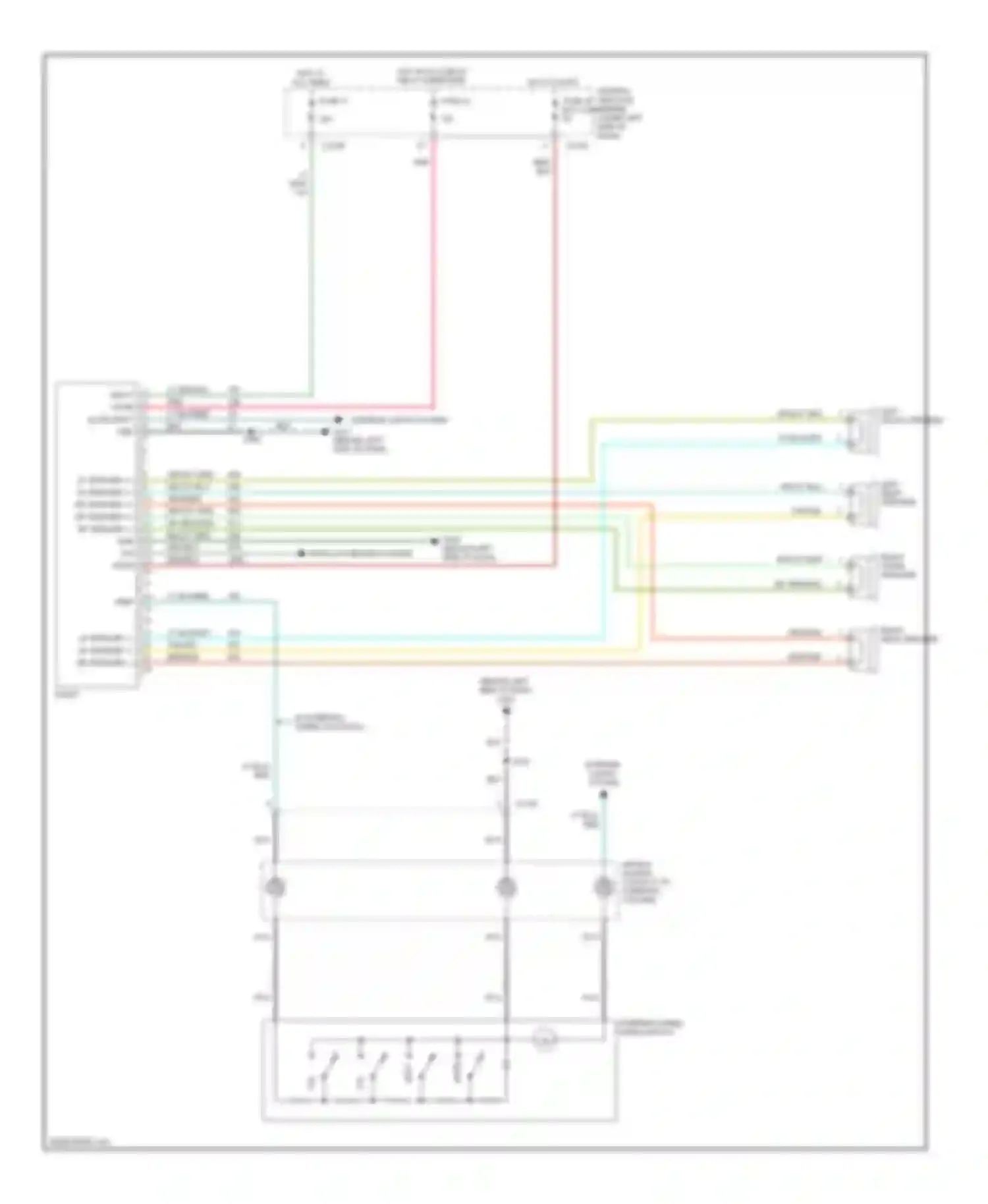 Cab & Chassis F350 Super Duty Ford  (1999-2012): Radio circuit