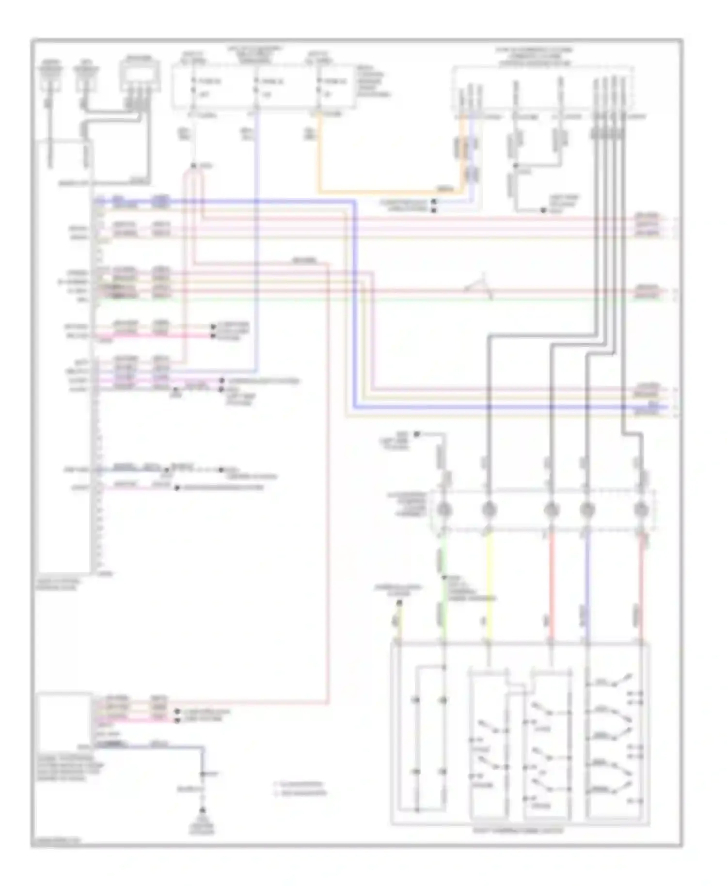 Cab & Chassis F350 Super Duty Ford  (1999-2012): Sync radio circuit (1 of 2)