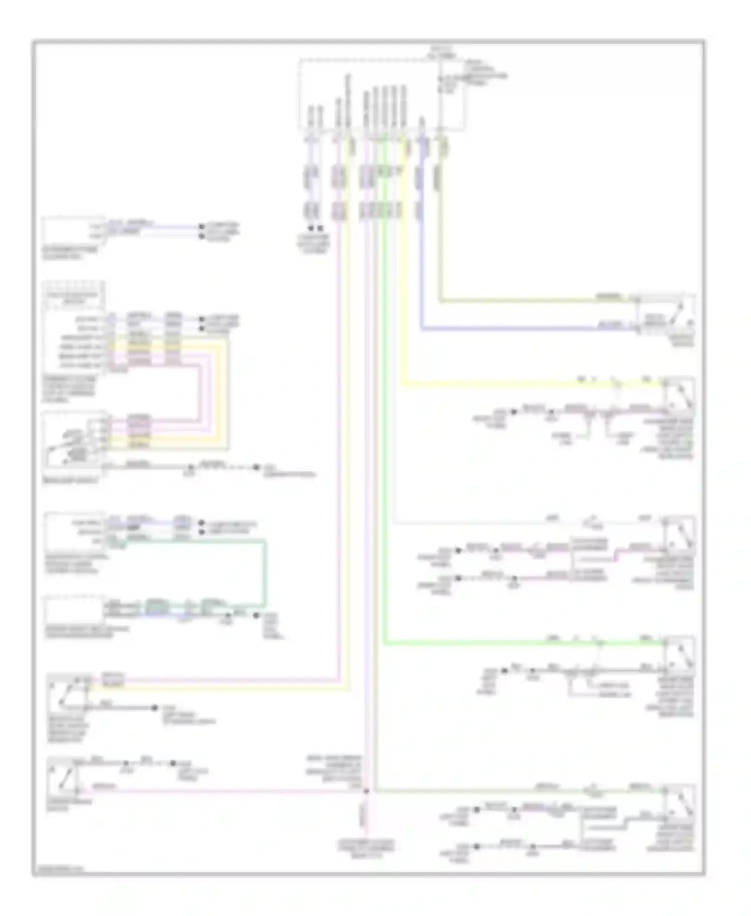 Cab & Chassis F350 Super Duty Ford  (1999-2012): Chime circuit