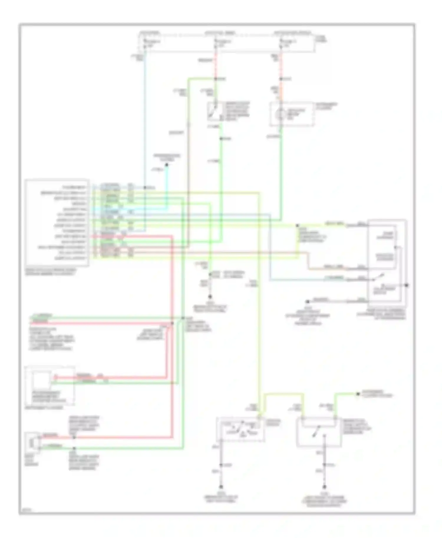 Cab & Chassis F350 Ford  (1996-1997): Anti-lock brake circuits