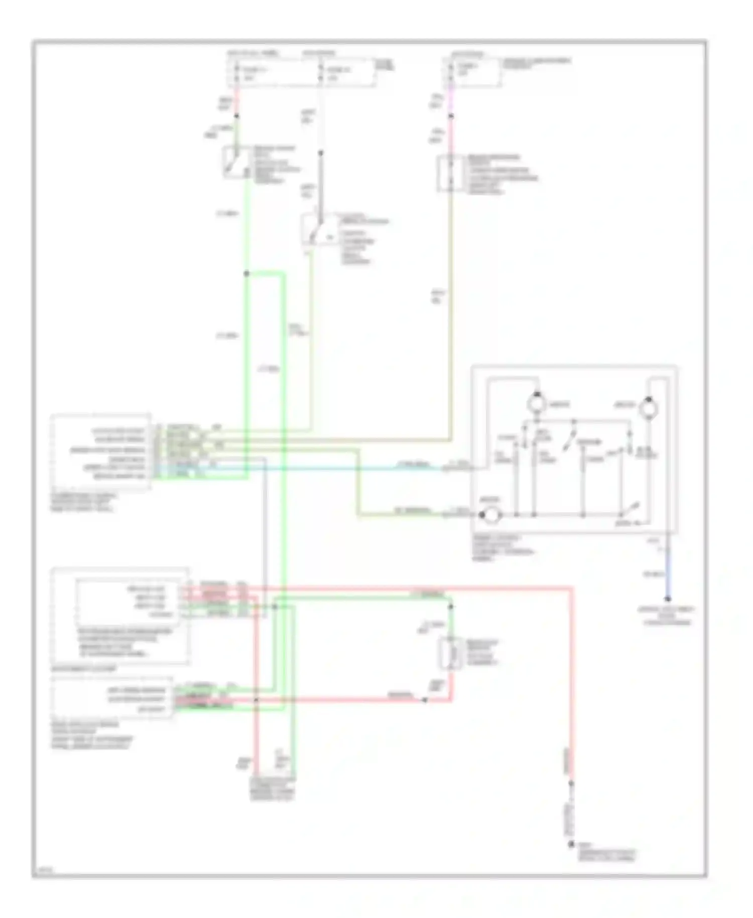 Cab & Chassis F350 Ford  (1996-1997): 7.3l di turbo diesel, cruise control circuit