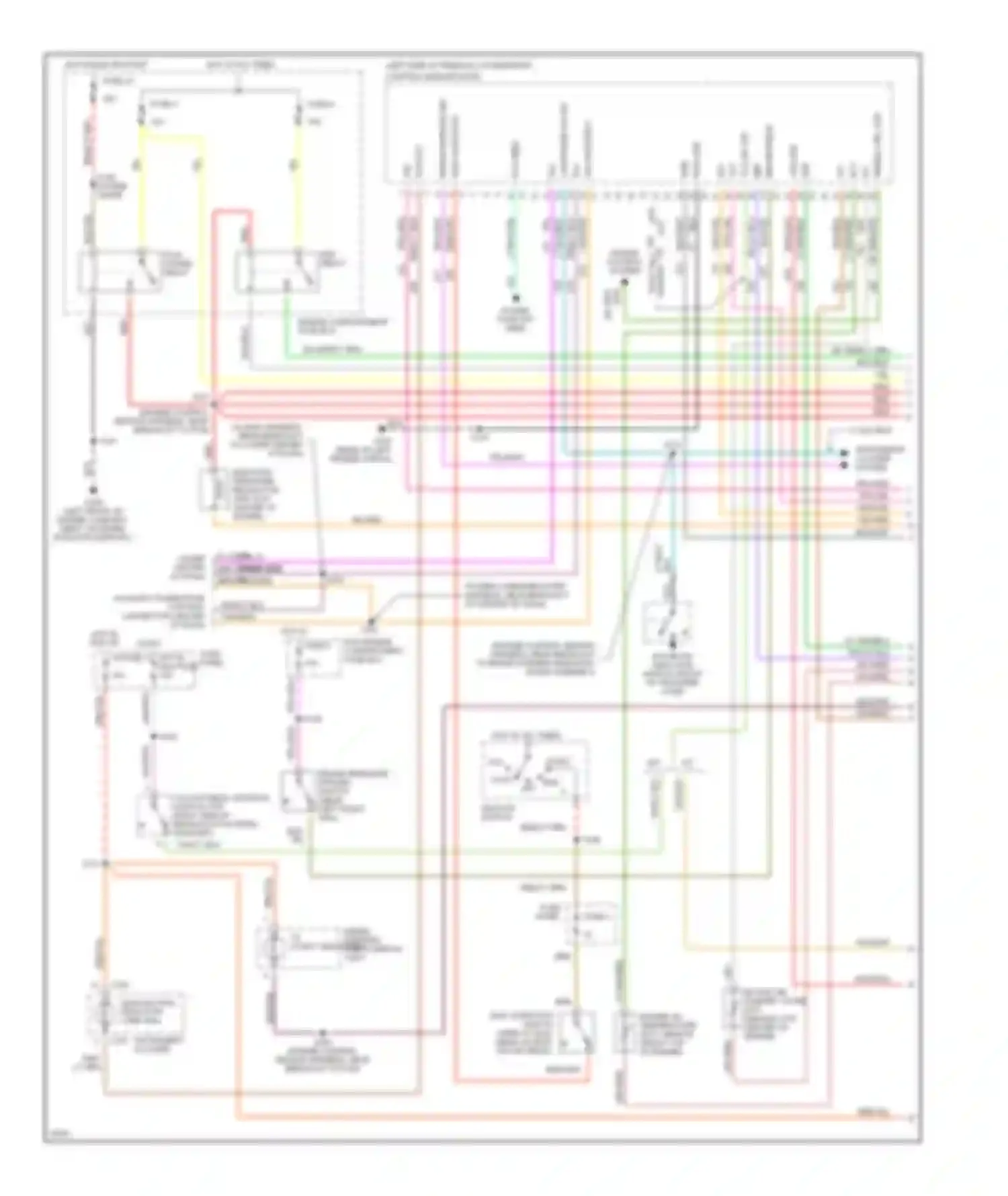 Cab & Chassis F350 Ford  (1996-1997): Wiring diagram engine performance 7.3l di turbo diesels, federal (1
of 3)