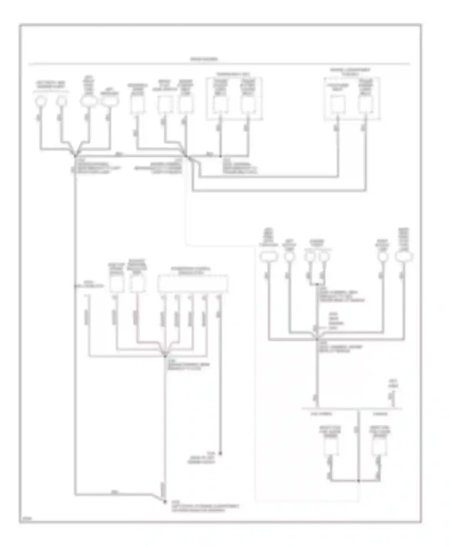 Cab & Chassis F350 Ford  (1996-1997): Ground distribution circuit (2 of 4)