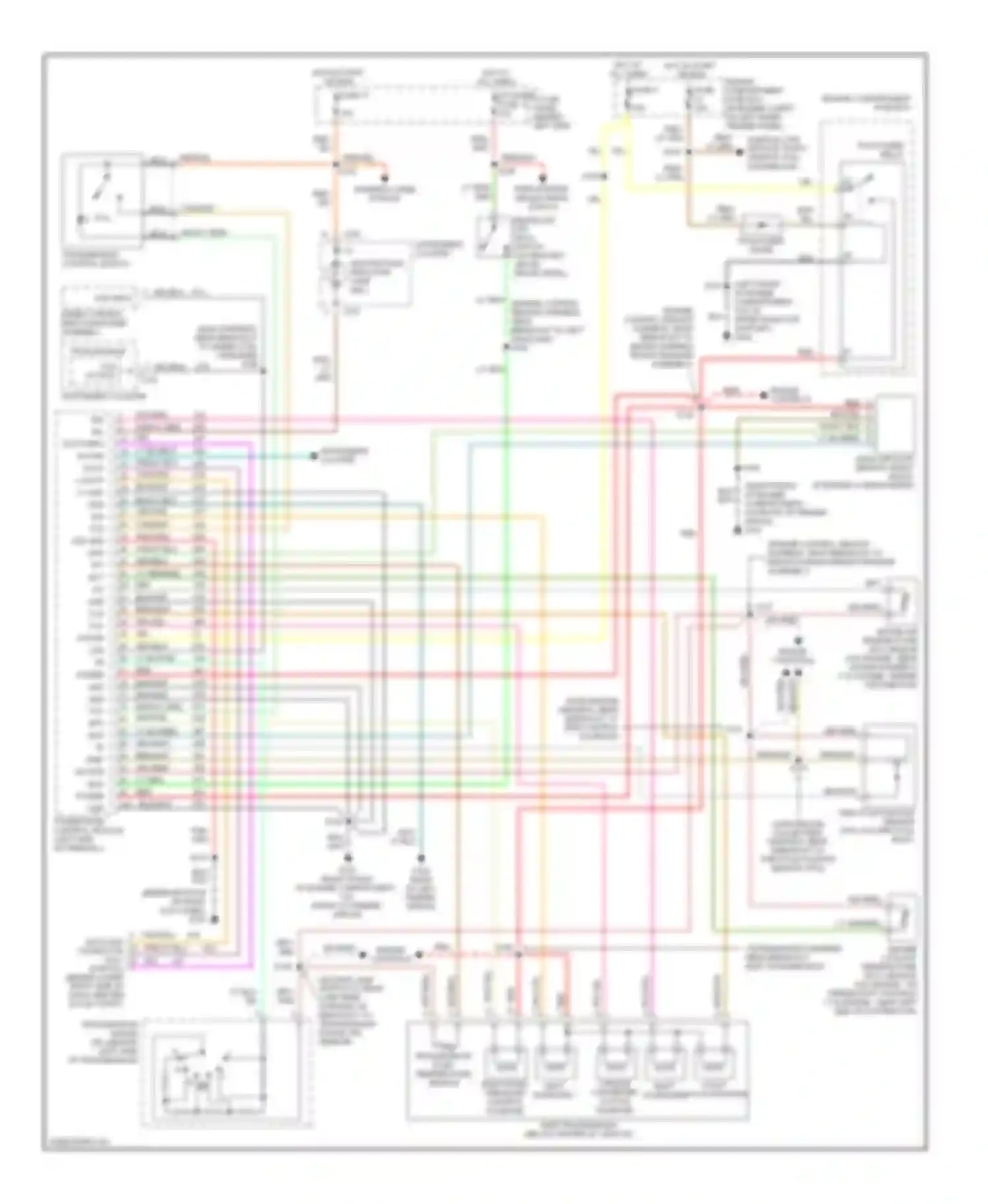 Cab & Chassis F350 Ford  (1996-1997): 5.8l, transmission circuit, california except super duty