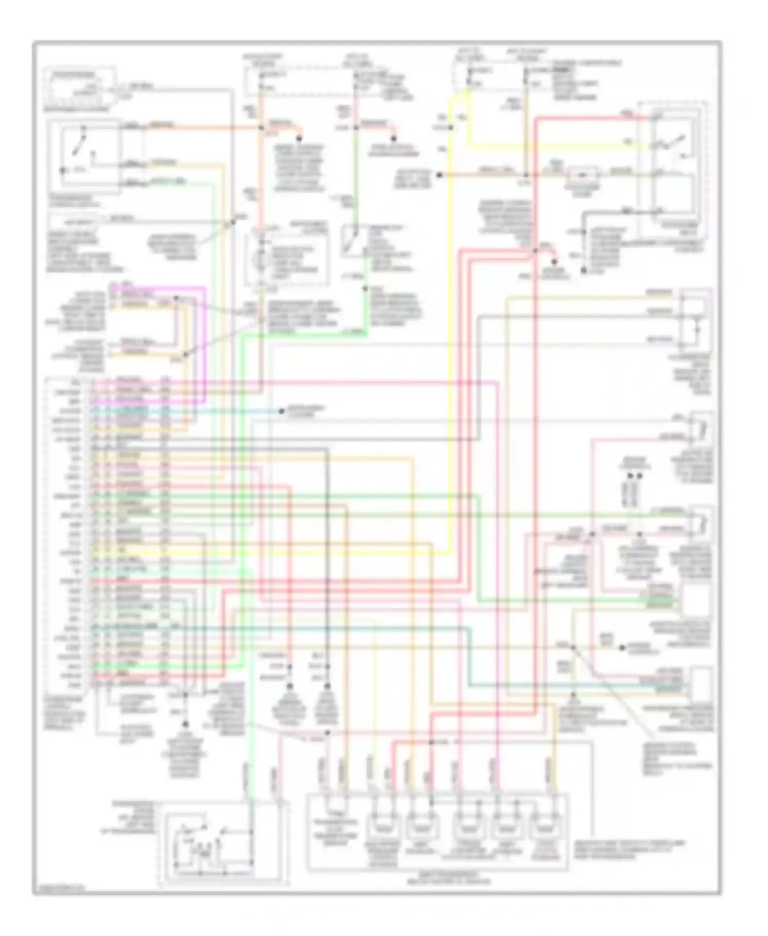 Cab & Chassis F350 Ford  (1996-1997): 7.3l di turbo diesel, transmission circuit