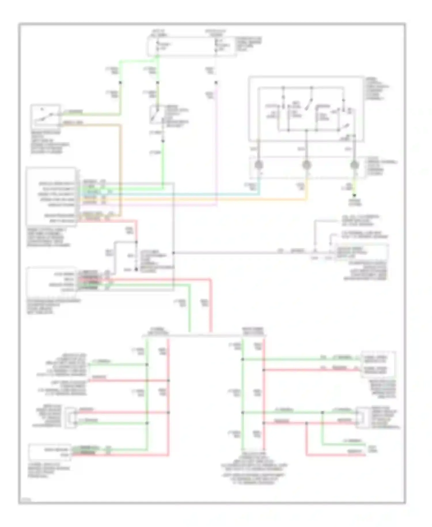 Club Wagon E150 Ford  (1996-1998): 5.8l, cruise control circuit