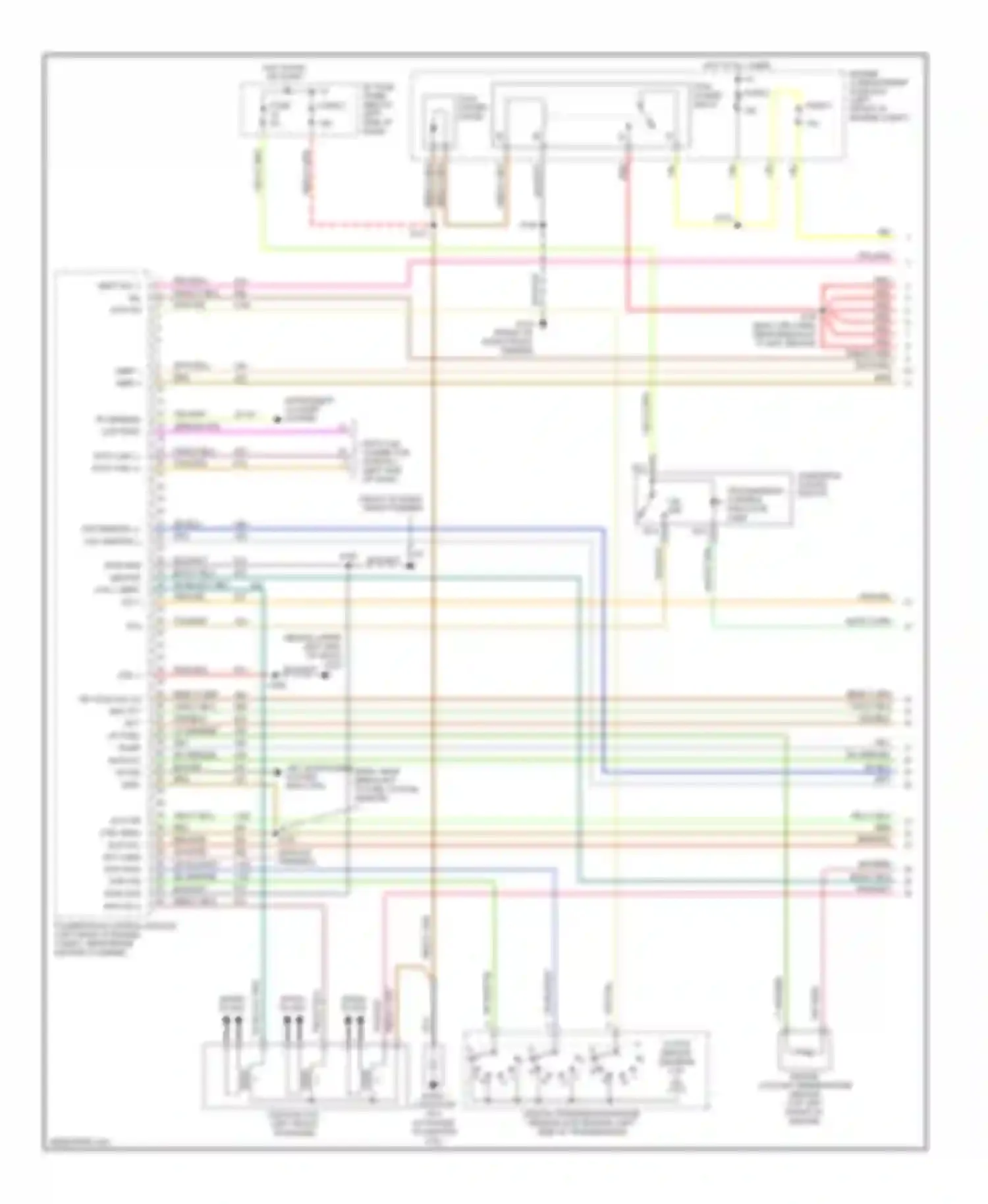 Club Wagon E150 Ford  (1996-1998): Wiring diagram engine performance 4.2ls (1 of 4)