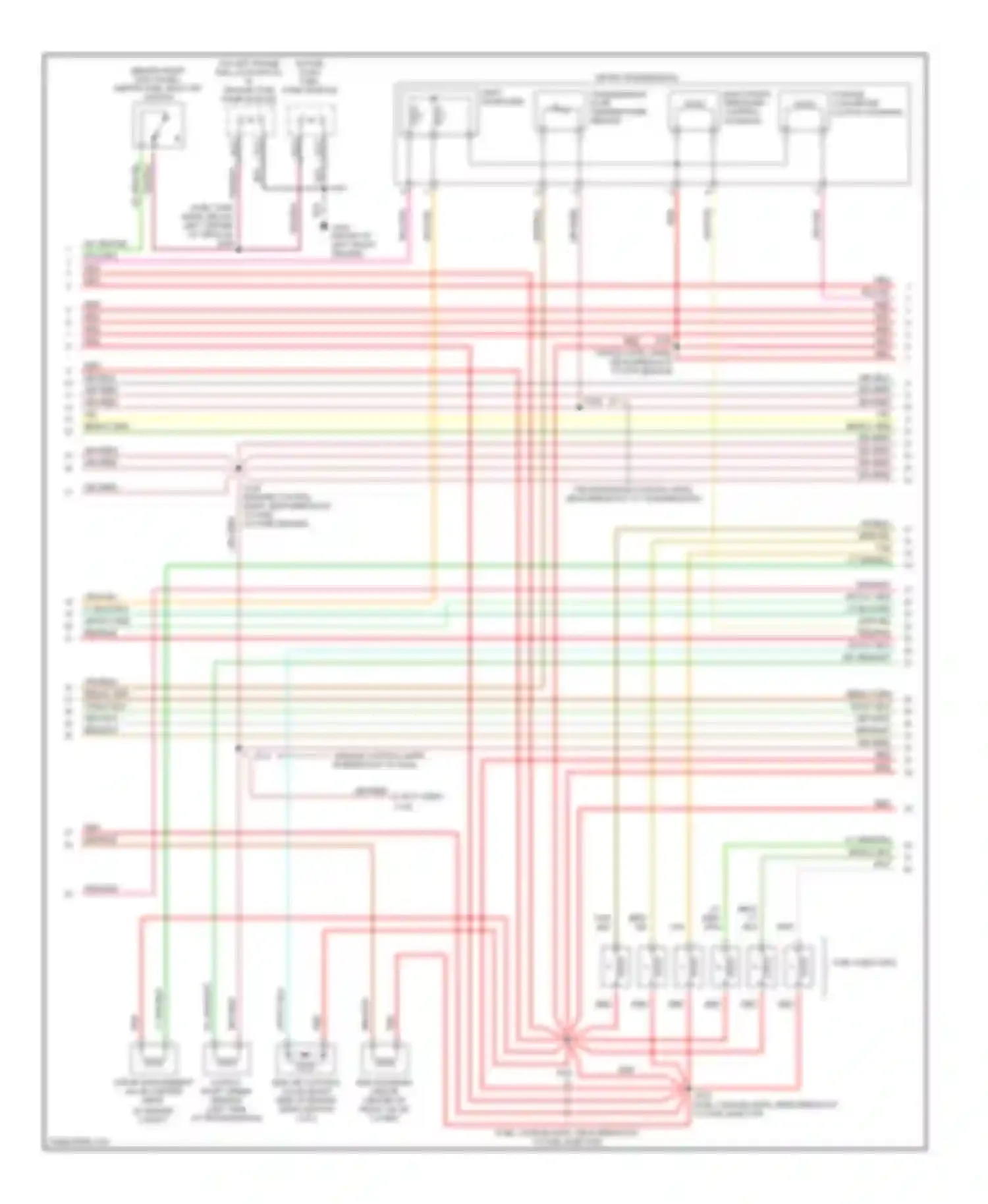 Club Wagon E150 Ford  (1996-1998): Wiring diagram engine performance 4.2ls (3 of 4)