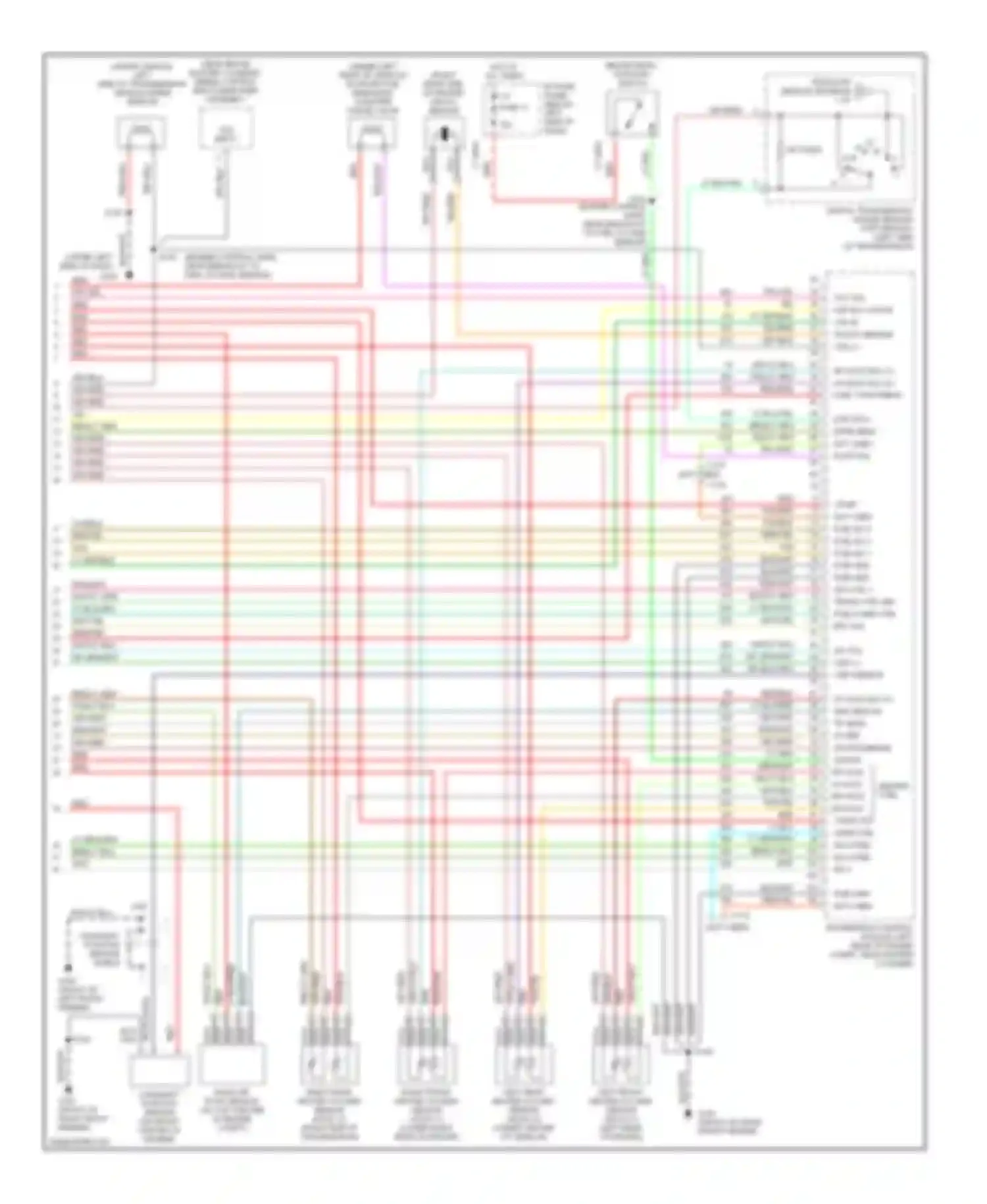 Club Wagon E150 Ford  (1996-1998): Wiring diagram engine performance 4.2ls (4 of 4)
