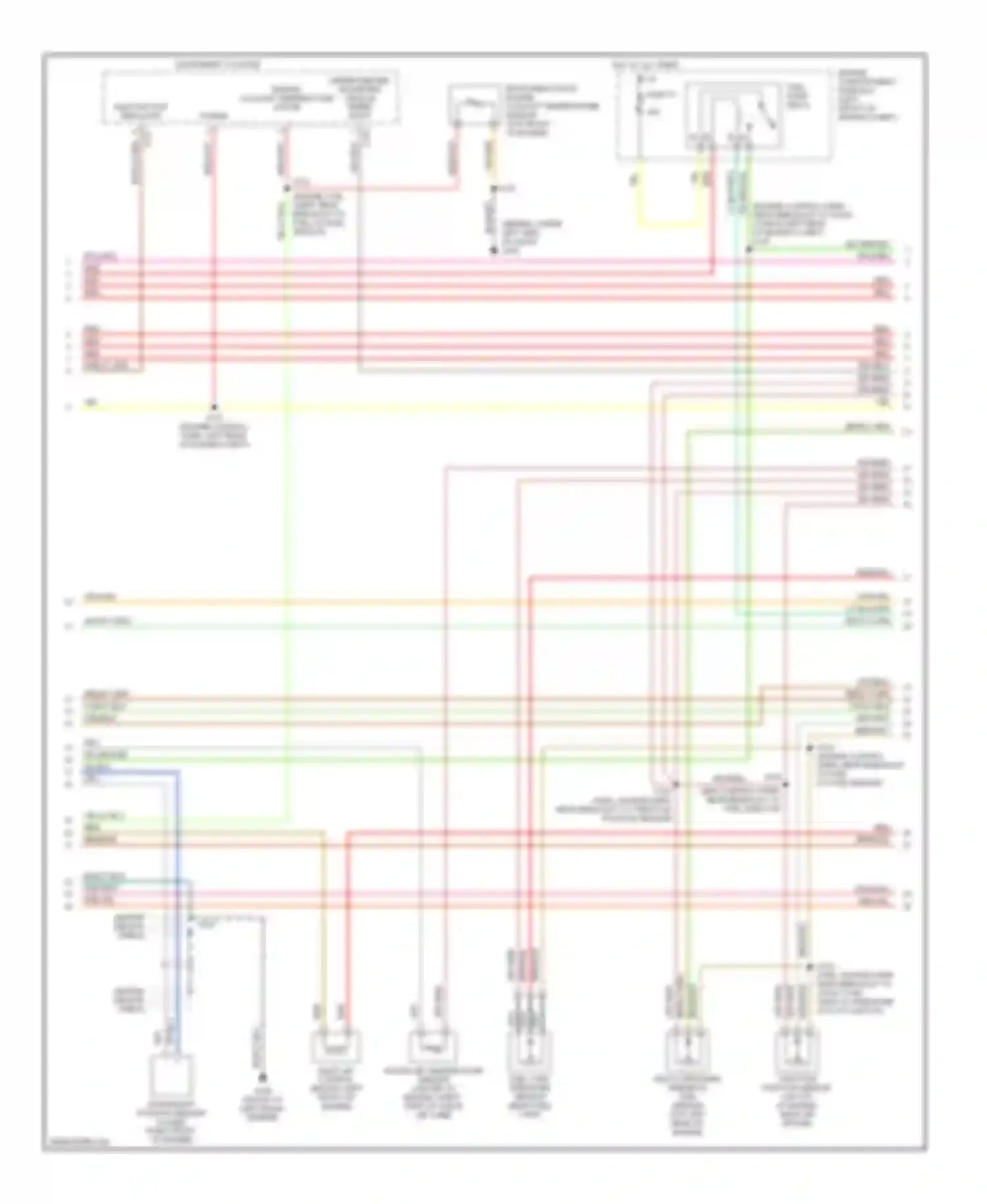 Club Wagon E150 Ford  (1996-1998): Wiring diagram engine performance 4.6ls (2 of 4)