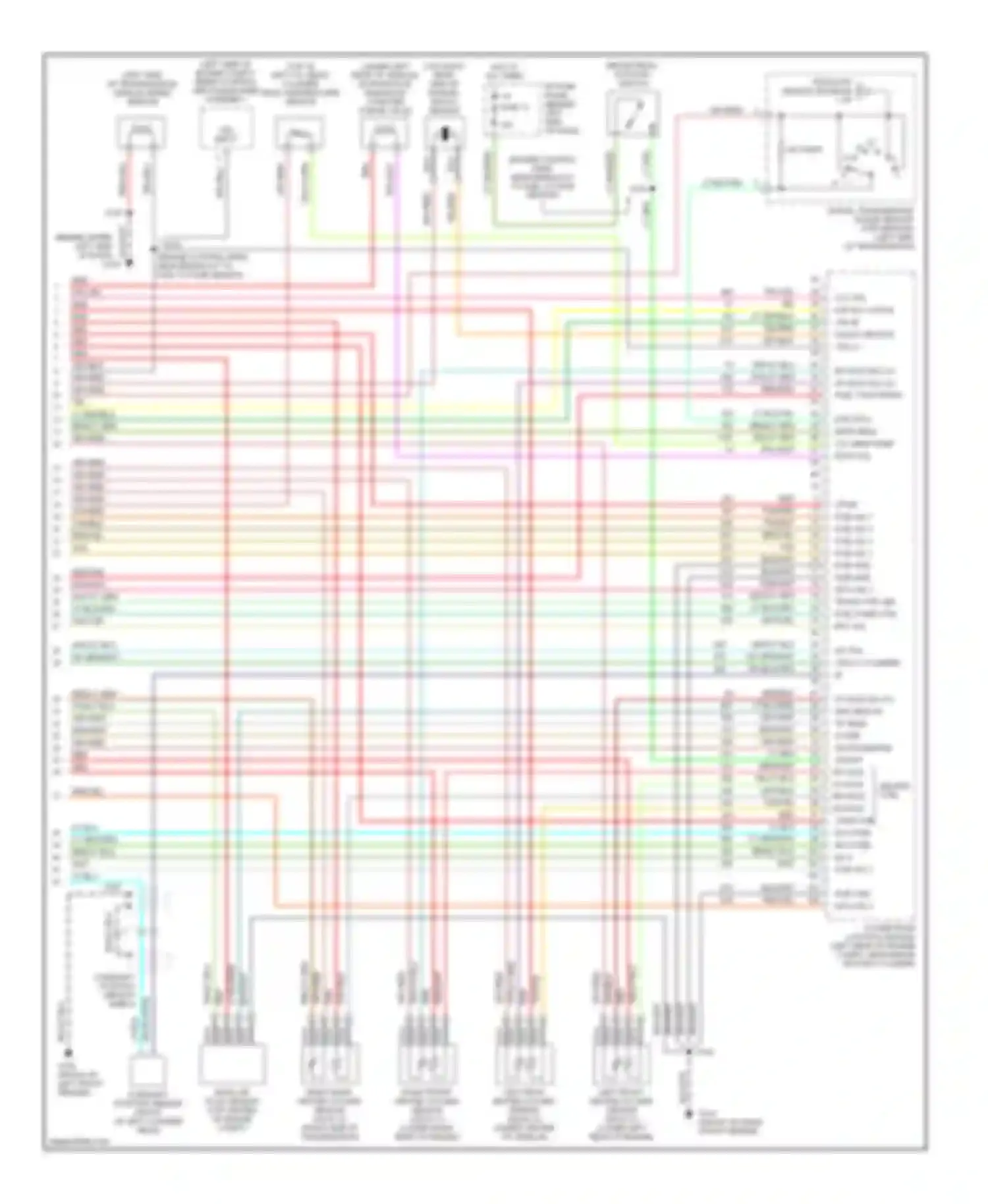 Club Wagon E150 Ford  (1996-1998): Wiring diagram engine performance 4.6ls (4 of 4)