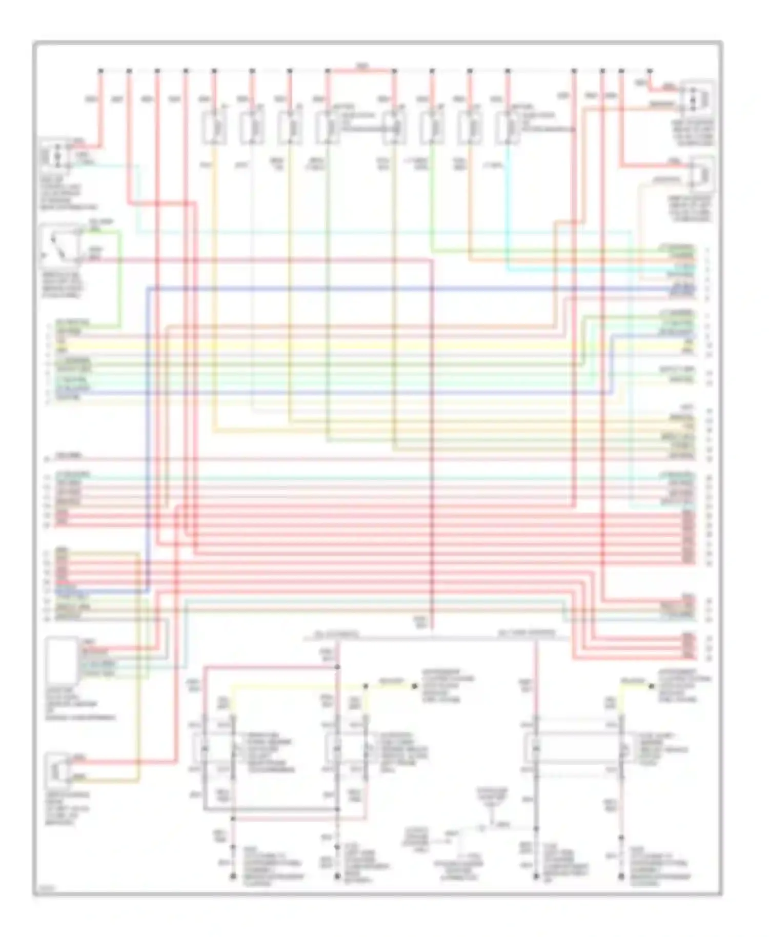 Club Wagon E150 Ford  (1996-1998): Wiring diagram engine performance 5.0ls (3 of 4)