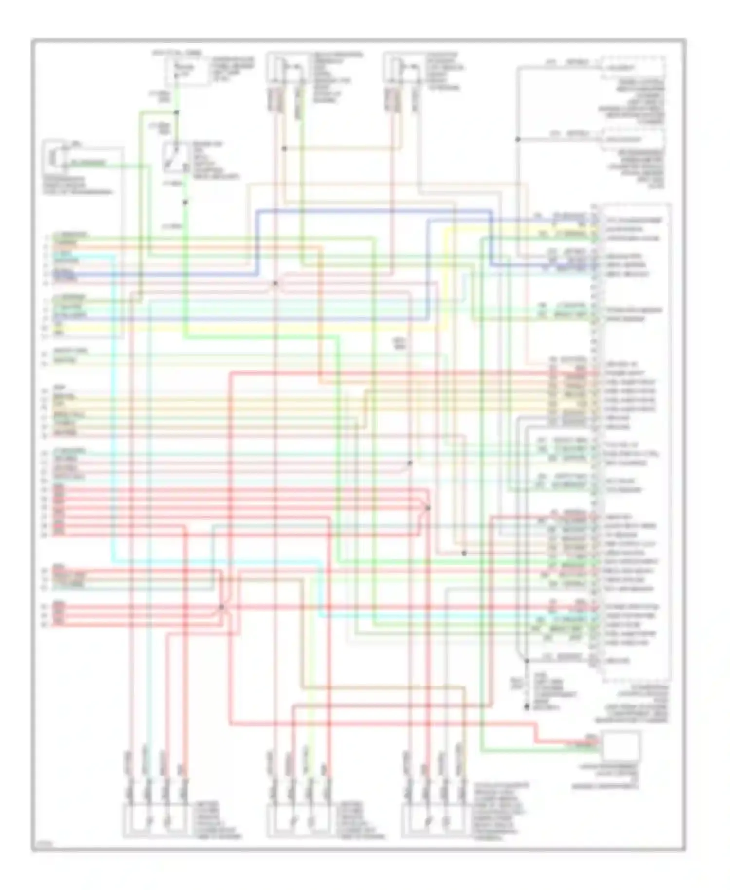 Club Wagon E150 Ford  (1996-1998): Wiring diagram engine performance 5.0ls (4 of 4)