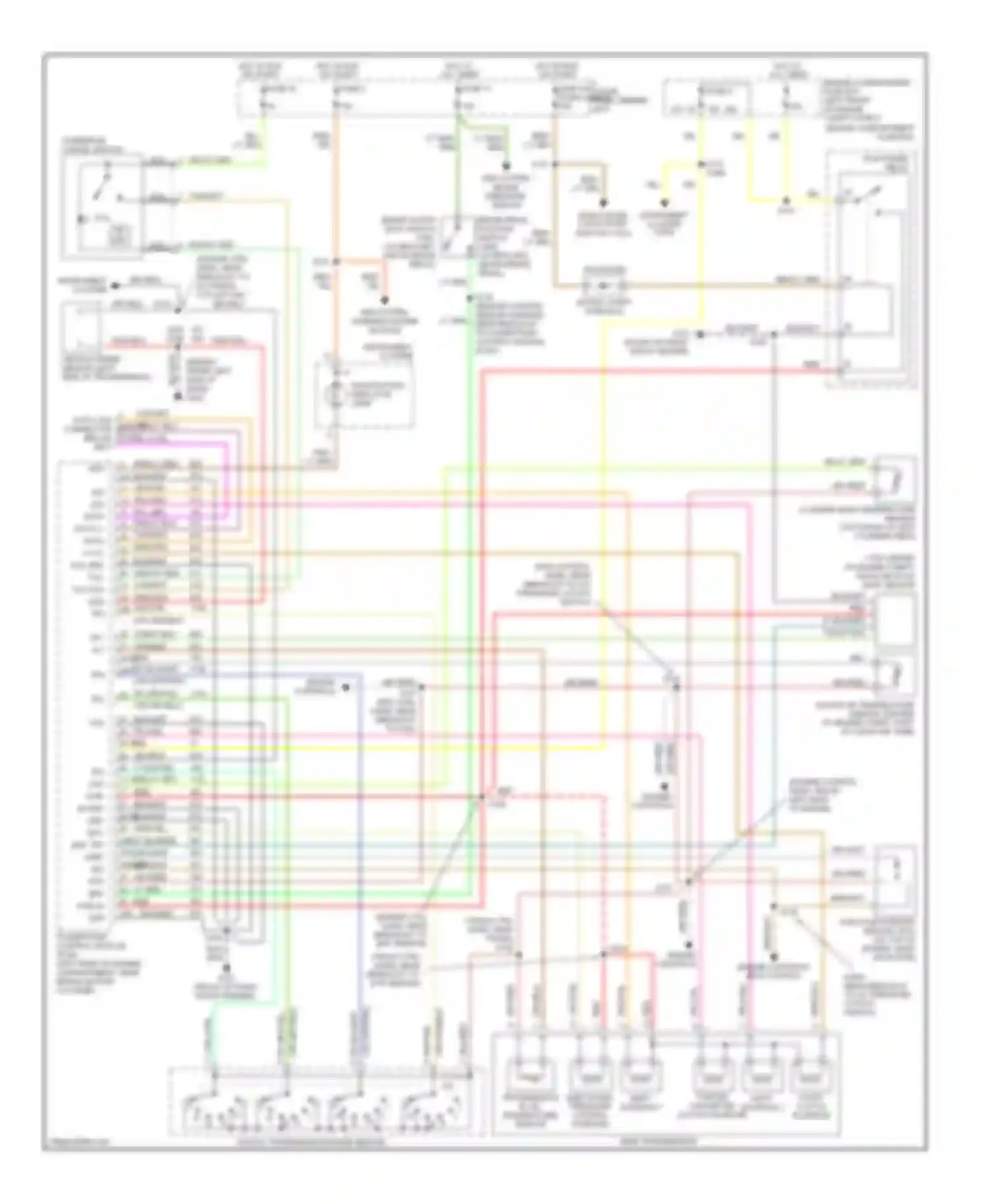 Wiring diagram cht pwr in gnd gnd epc maf tps vref sig rtn bpp pwr in gnd for Ford Club Wagon E350  (1996-1998) (1 of 1)