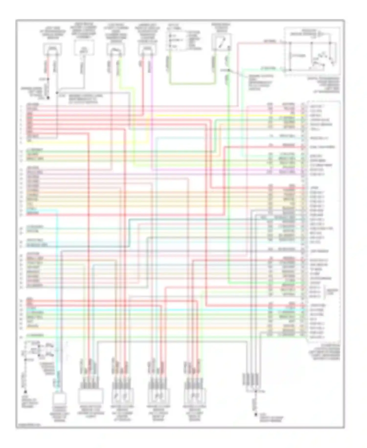 Wiring diagram cmp sensor for Ford Club Wagon E350  (1996-1998) (1 of 2)