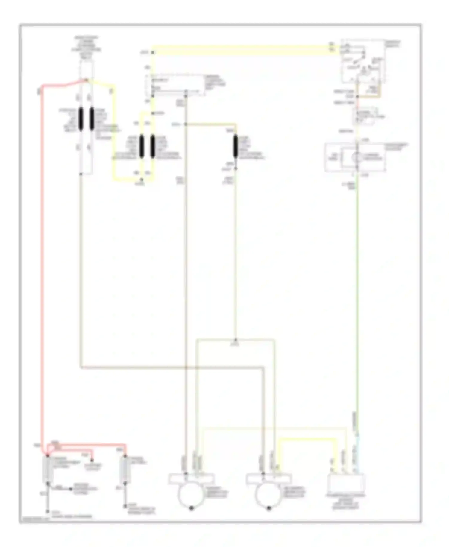 Wiring diagram fuse link g (12 ga- fuse link f (12 ga- for Ford Club Wagon E350  (1996-1998) (1 of 1)