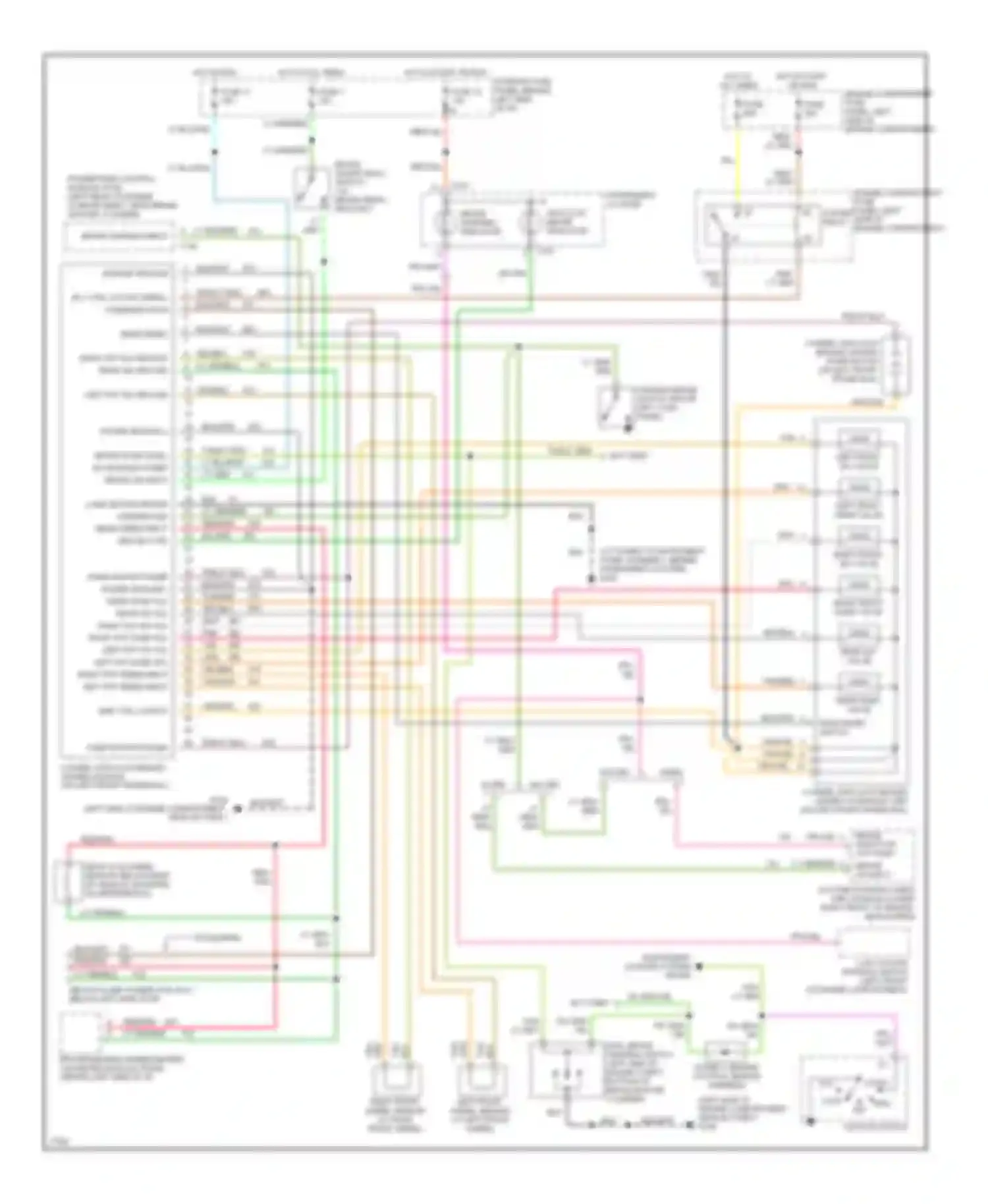 Wiring diagram not used for Ford Club Wagon E350  (1996-1998) (3 of 11)