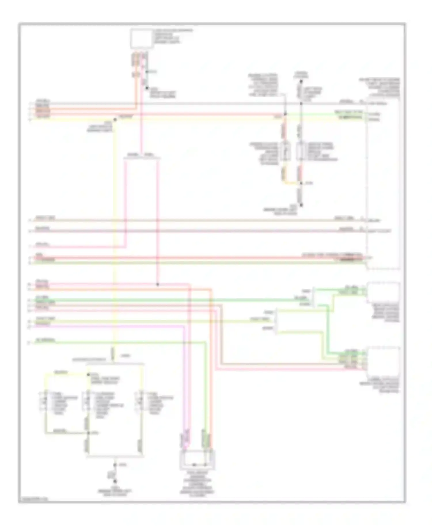 Wiring diagram wait to strt for Ford Club Wagon E350  (1996-1998) (1 of 1)