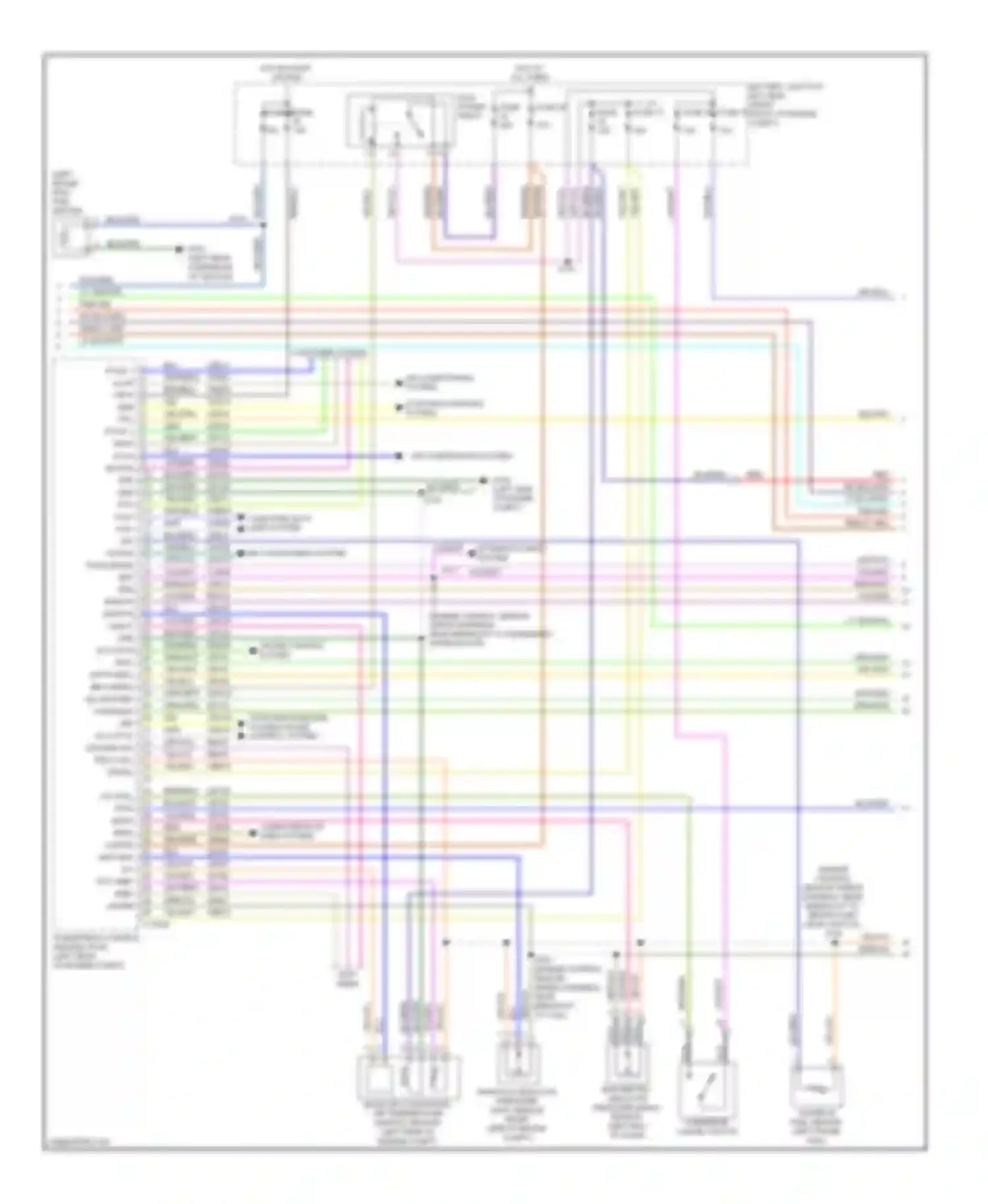 Cutaway E350 Super Duty Ford  (1999-2012): Wiring diagram engine performance 6.0l diesel (2 of 5)