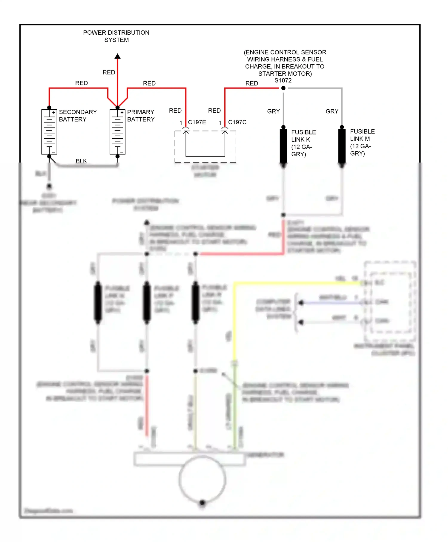 Ford Cutaway E350 Super Duty  (1999-2012) computer data lines system wiring diagram  (3 of 41)