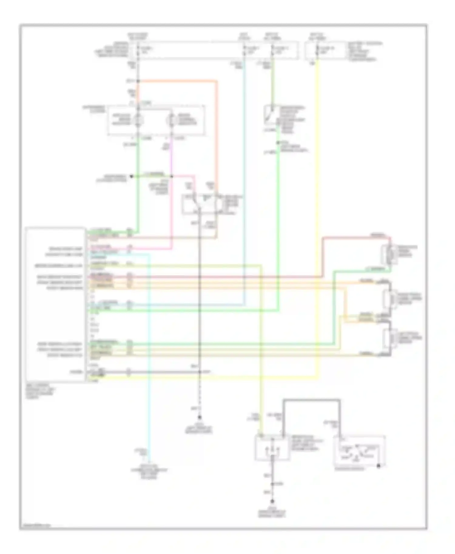 Econoline E150 Ford  (1997-2012): Anti-lock brake circuits, with stripped chassis