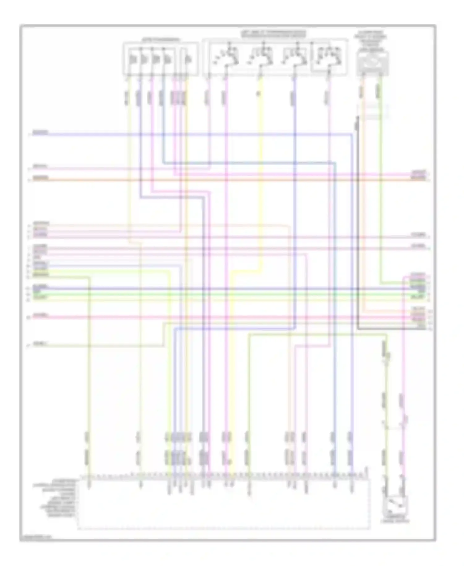 Econoline E150 Ford  (1997-2012): Wiring diagram engine performance 4.6l (3 of 5)
