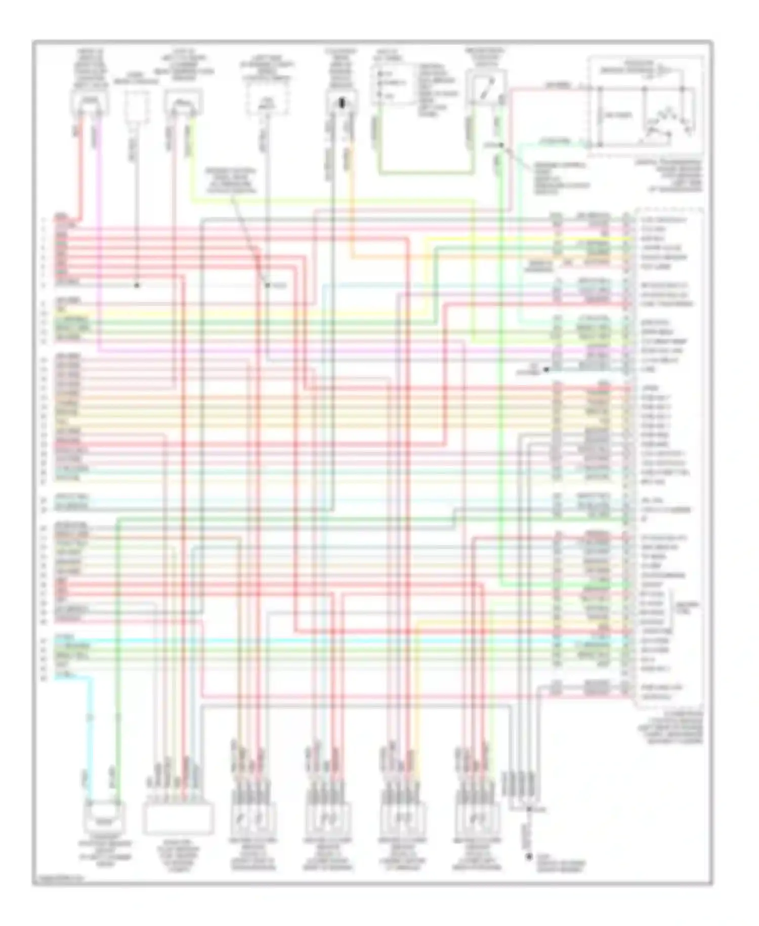Econoline E150 Ford  (1997-2012): Wiring diagram engine performance 4.6ls (4 of 4)