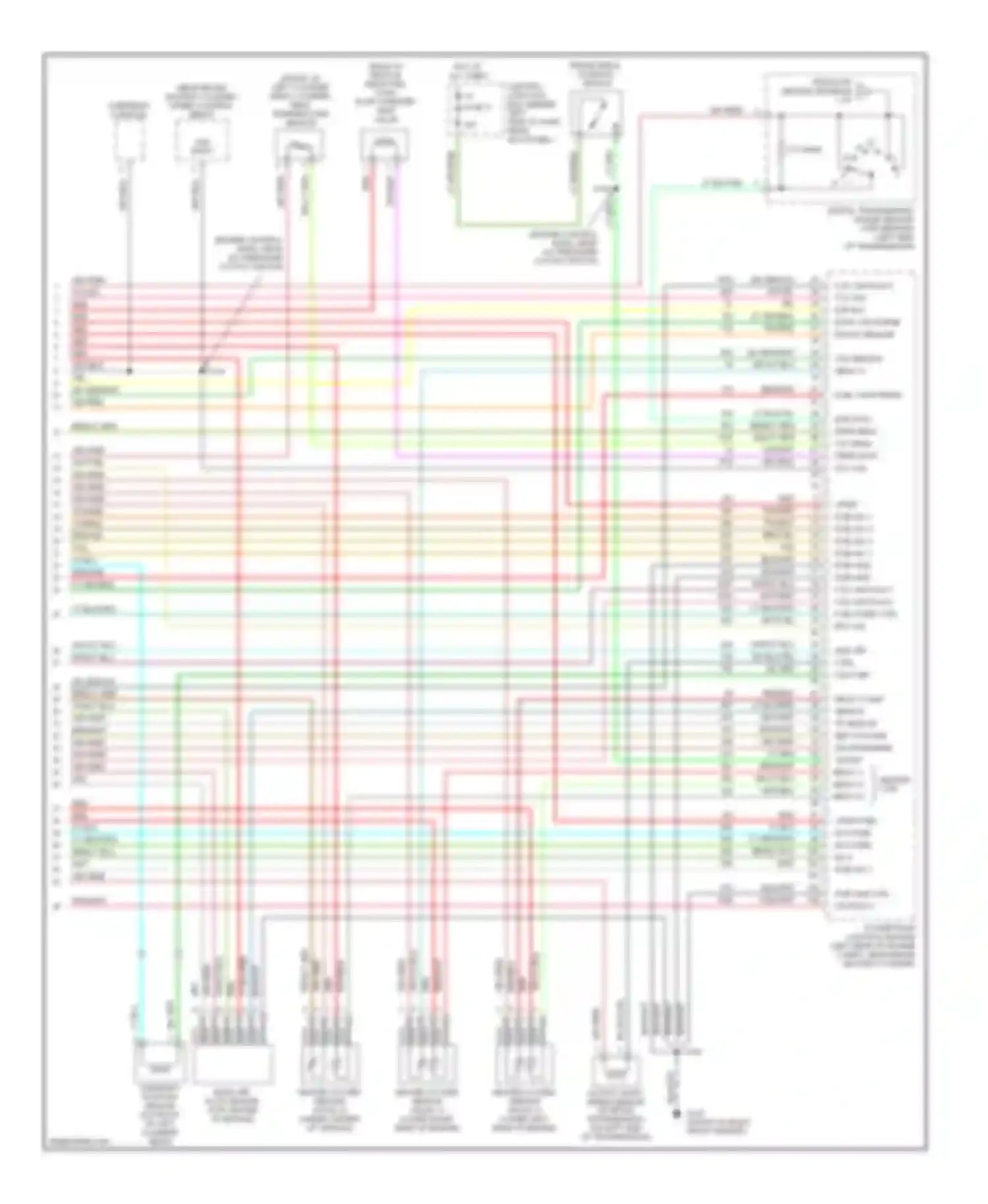 Econoline E150 Ford  (1997-2012): Wiring diagram engine performance 5.4ls (4 of 4)