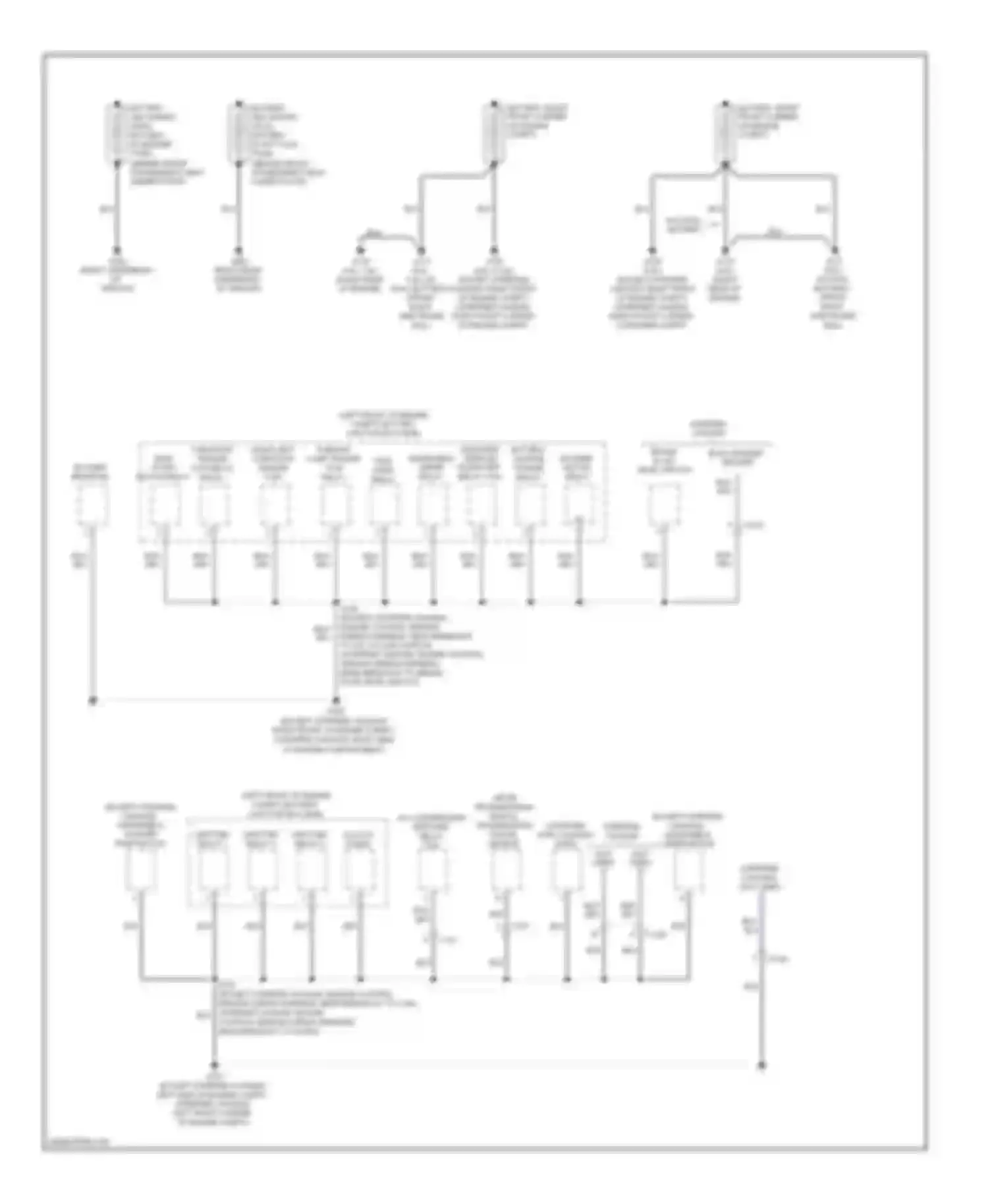 Econoline E150 Ford  (1997-2012): Ground distribution circuit (1 of 5)