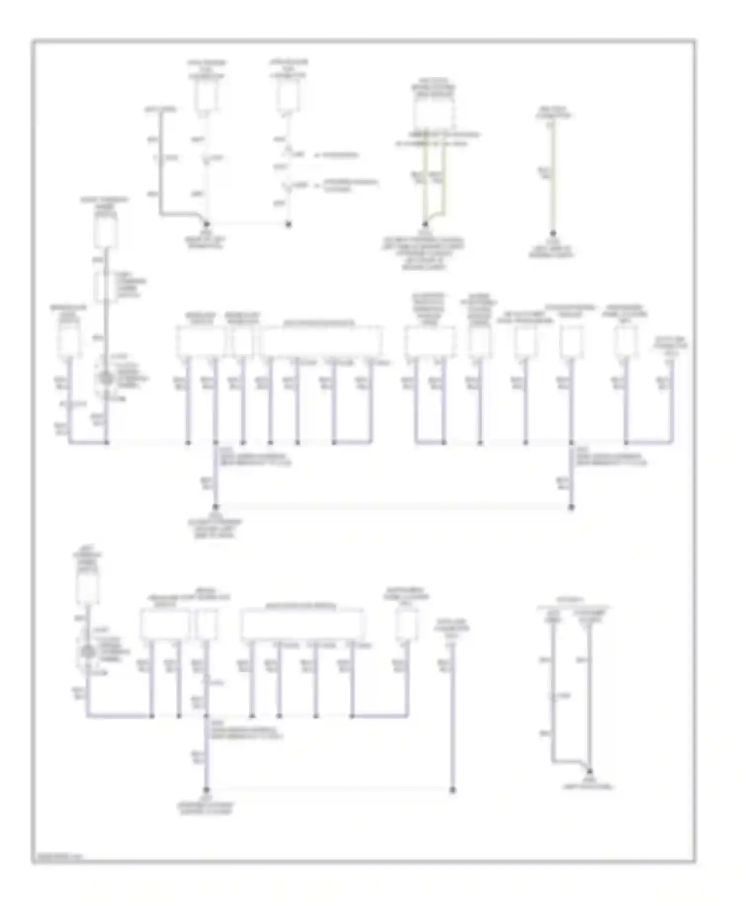 Econoline E150 Ford  (1997-2012): Ground distribution circuit (2 of 5)
