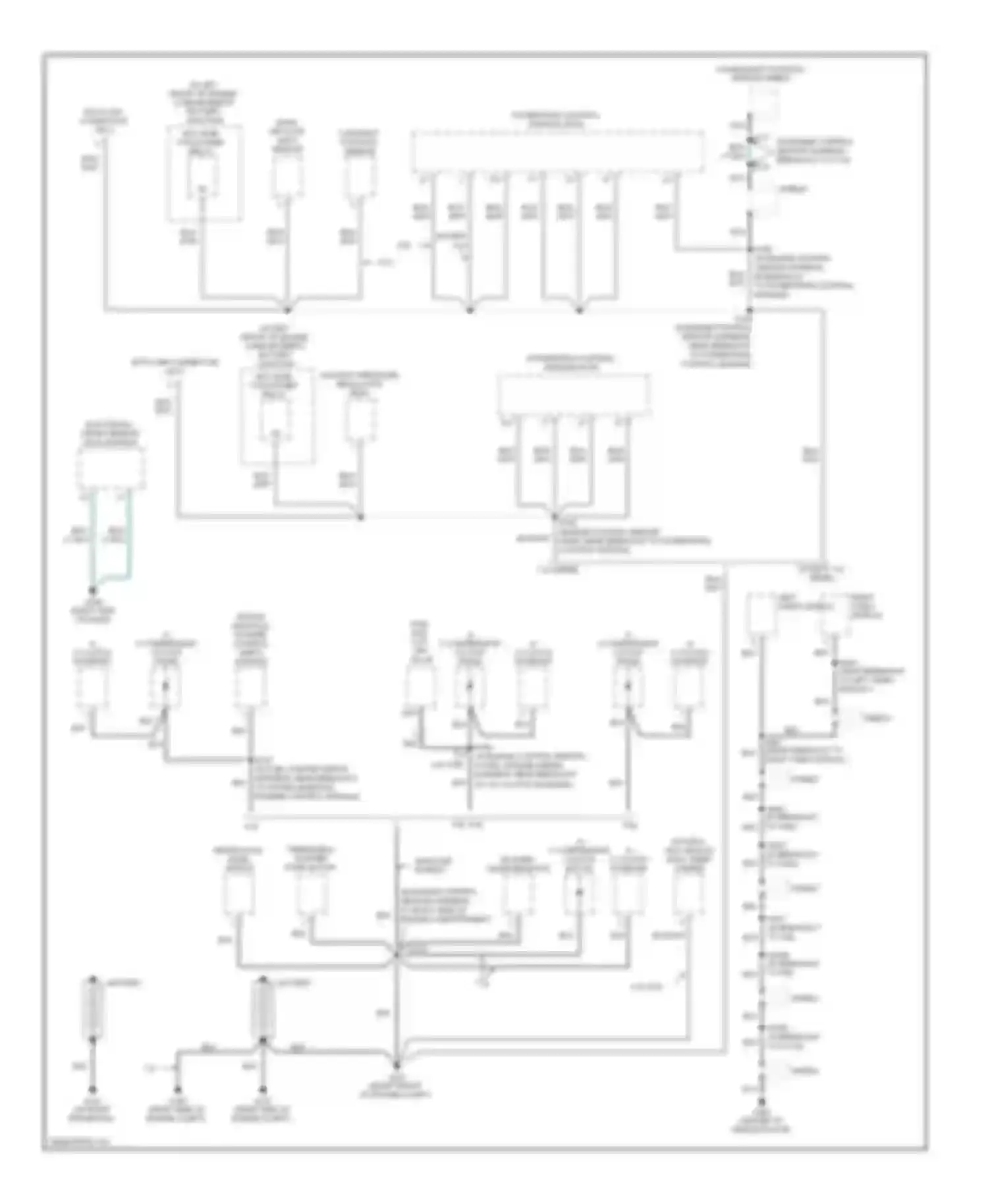 Econoline E150 Ford  (1997-2012): Ground distribution circuit, without stripped chassis (1 of 4)