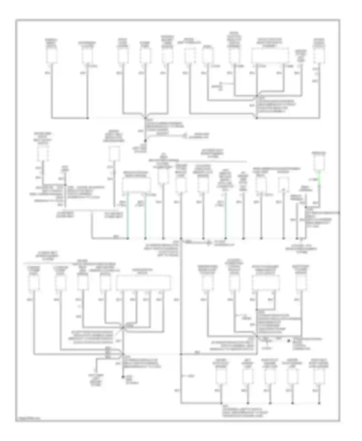 Econoline E150 Ford  (1997-2012): Ground distribution circuit, without stripped chassis (3 of 4)
