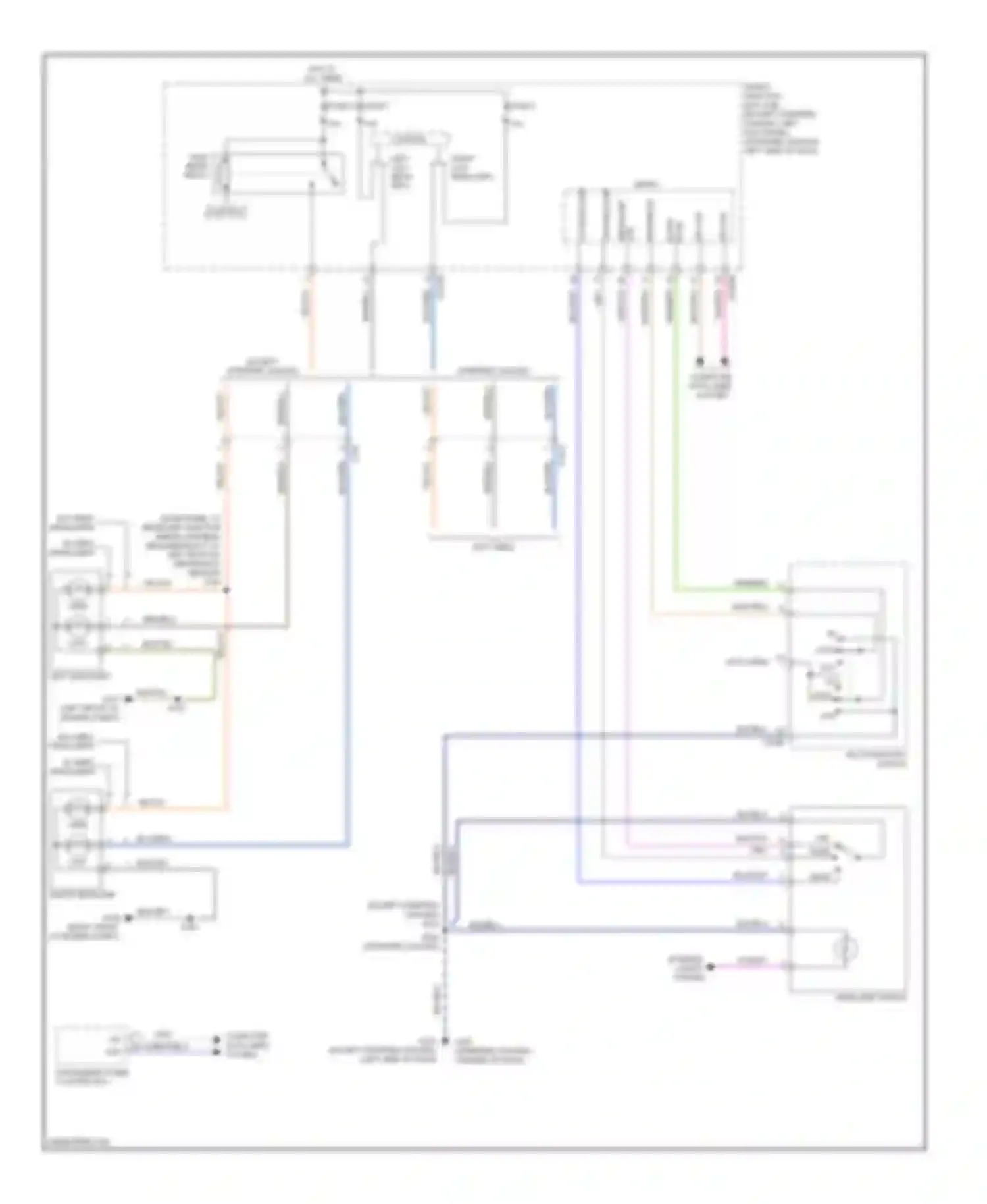 Econoline E150 Ford  (1997-2012): Headlights circuit