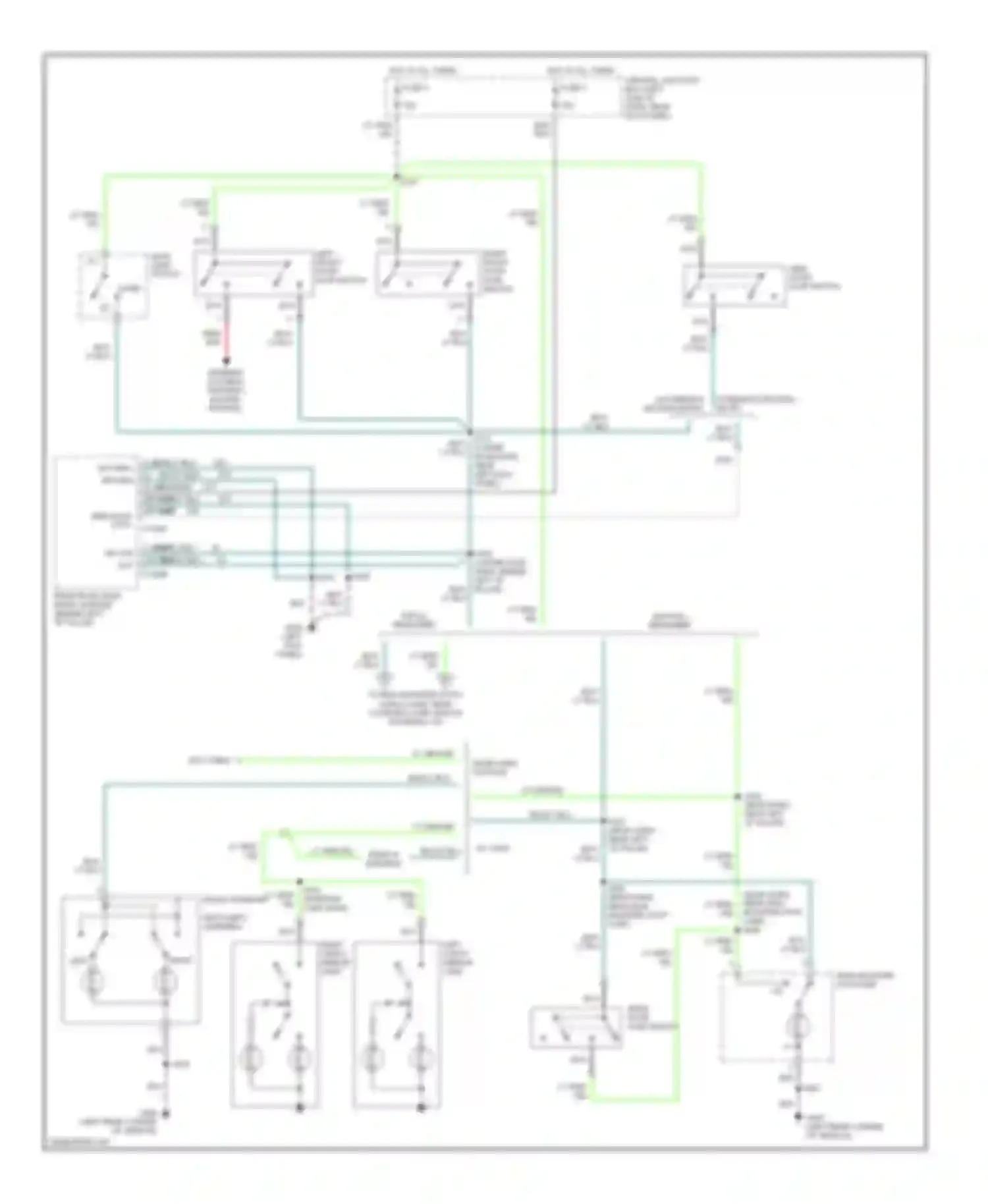 Econoline E150 Ford  (1997-2012): Courtesy lamps circuit, except cutaway without entertainment system (1 of 2)