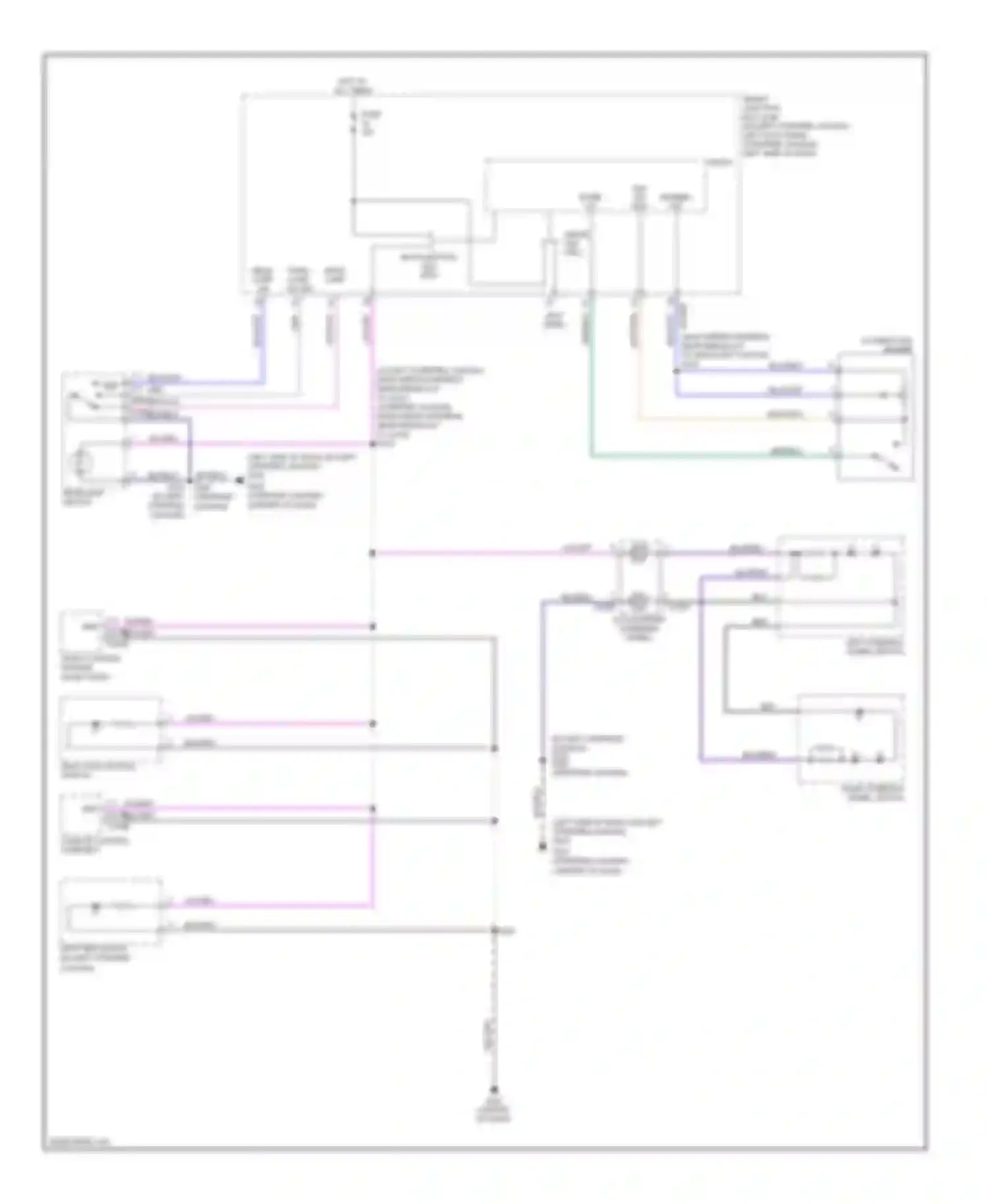 Econoline E150 Ford  (1997-2012): Instrument illumination circuit