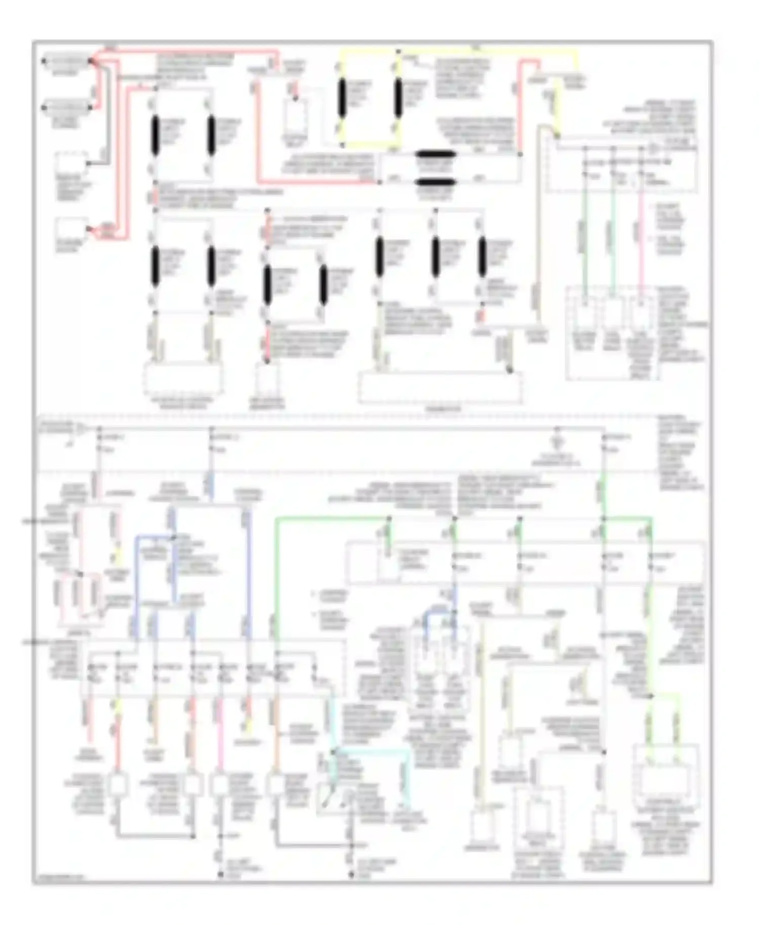 Econoline E150 Ford  (1997-2012): Power distribution circuit (1 of 4)
