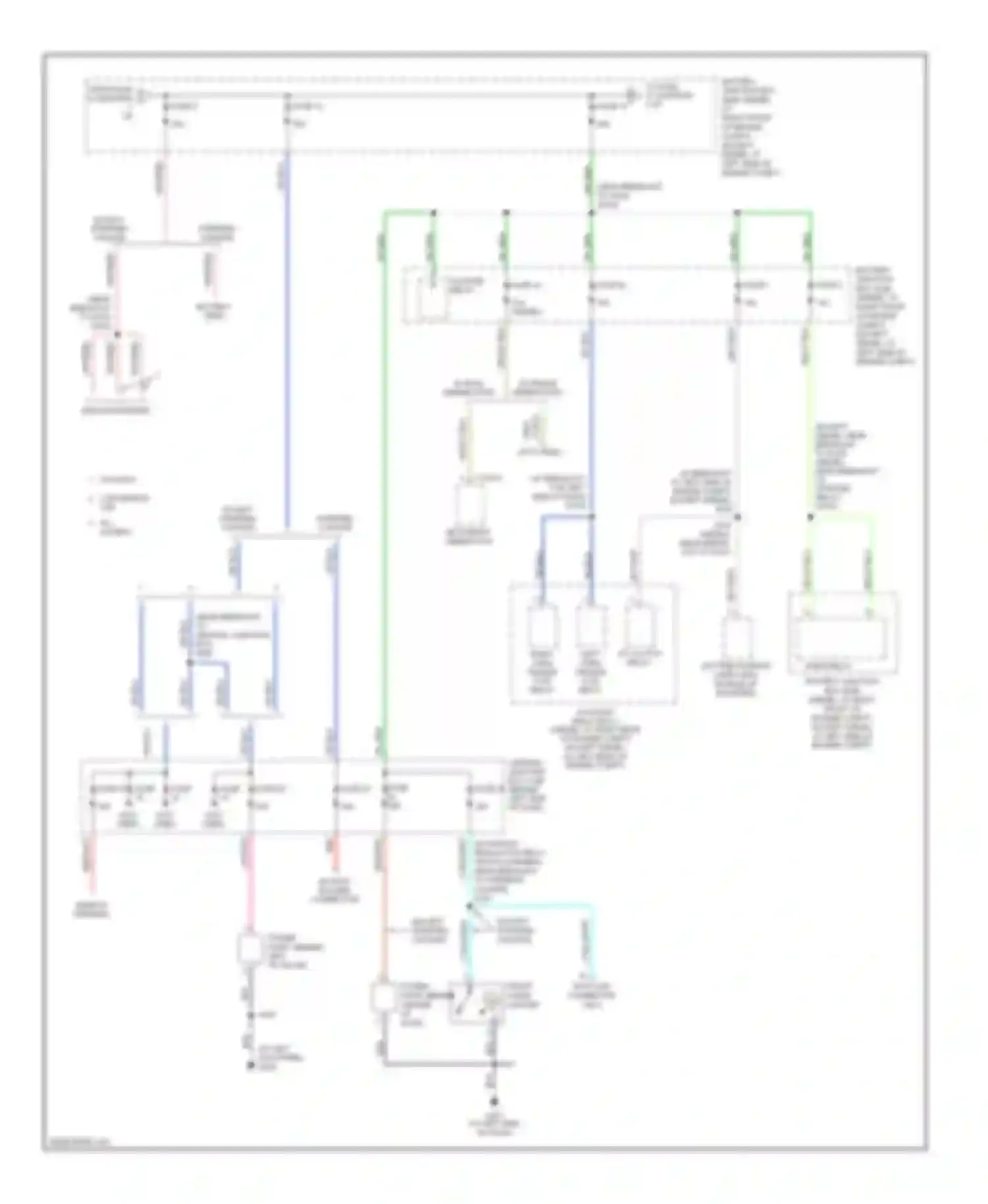 Econoline E150 Ford  (1997-2012): Power distribution circuit (2 of 5)