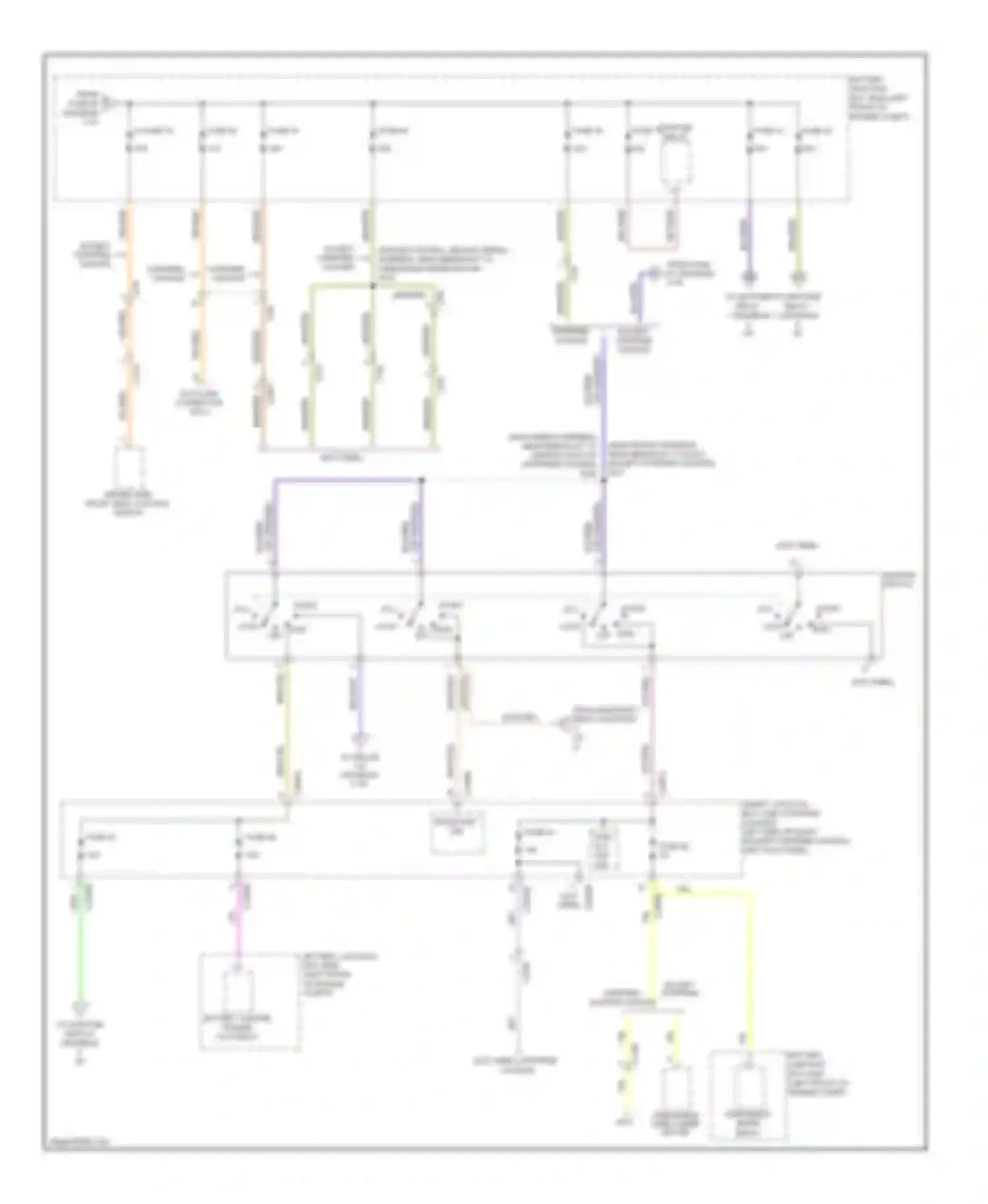 Econoline E150 Ford  (1997-2012): Power distribution circuit (4 of 9)