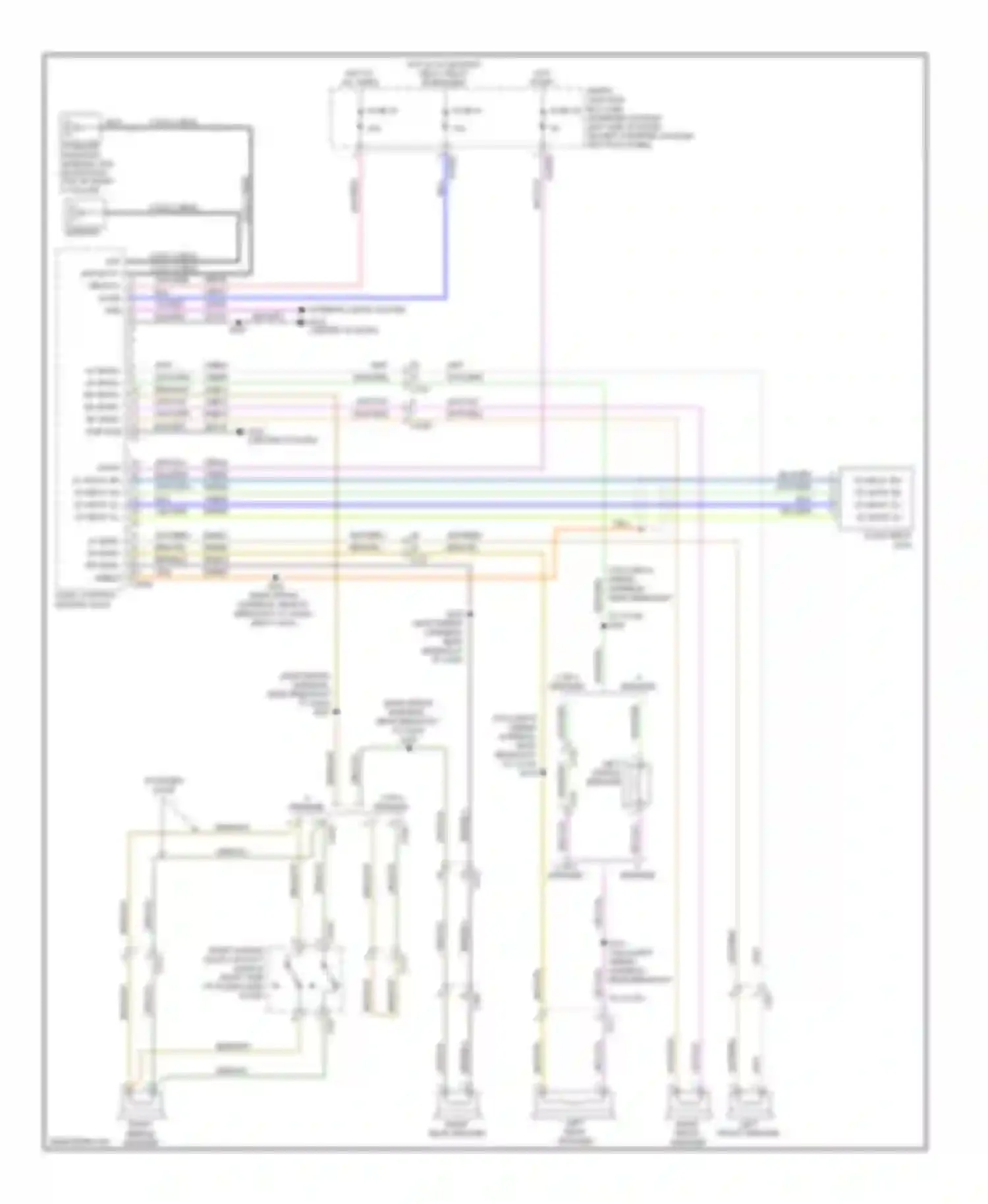 Econoline E150 Ford  (1997-2012): Base radio circuit