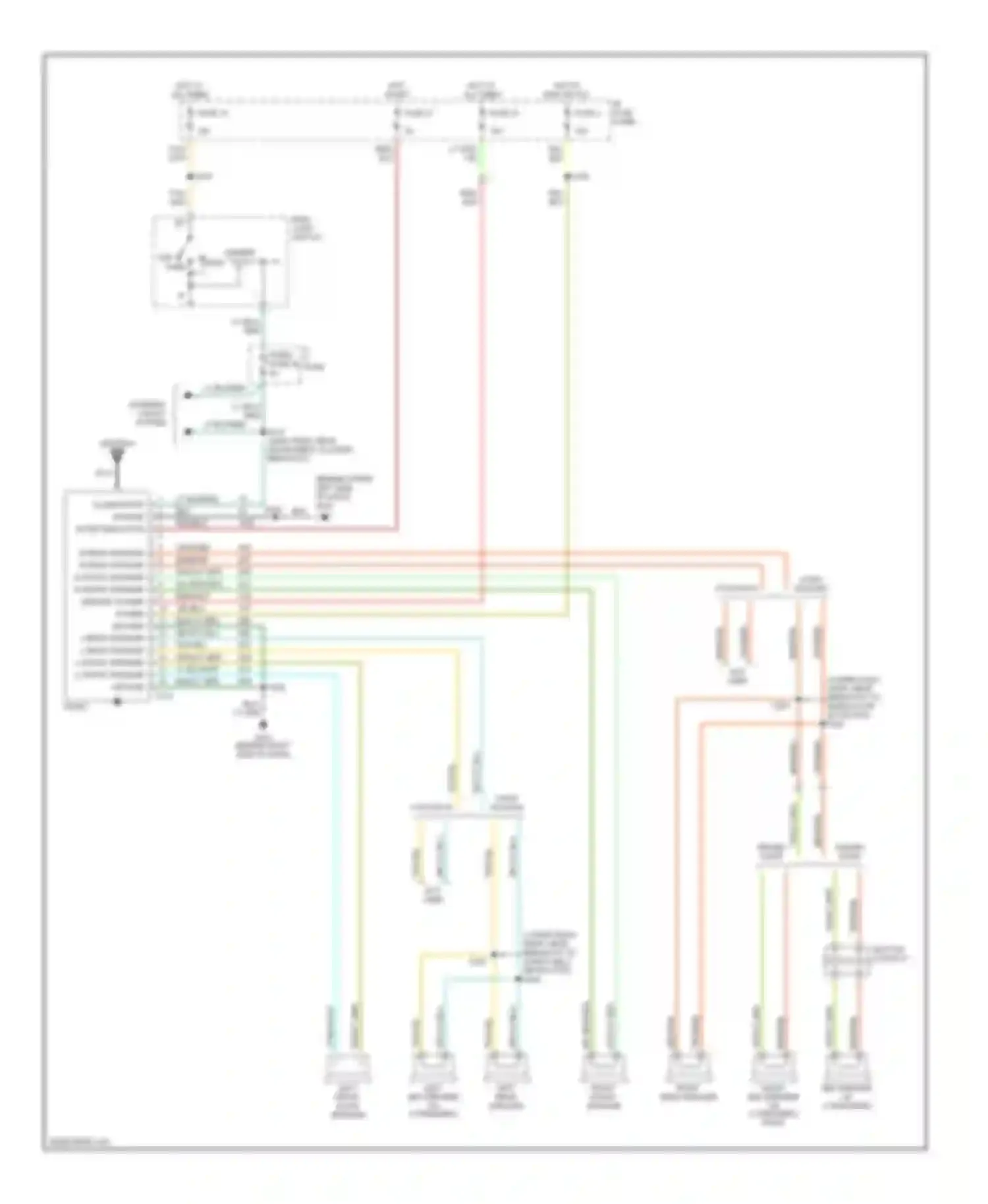 Econoline E150 Ford  (1997-2012): Radio circuits