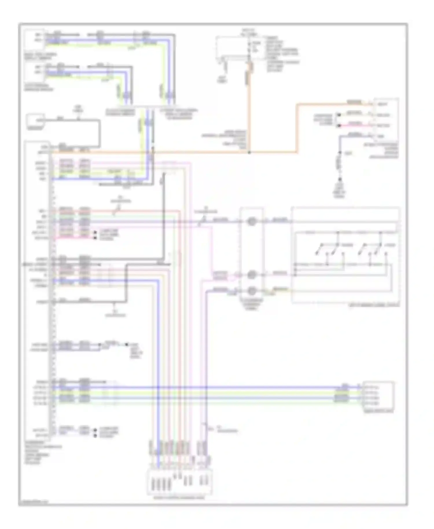 Econoline E150 Ford  (1997-2012): Sync radio circuit